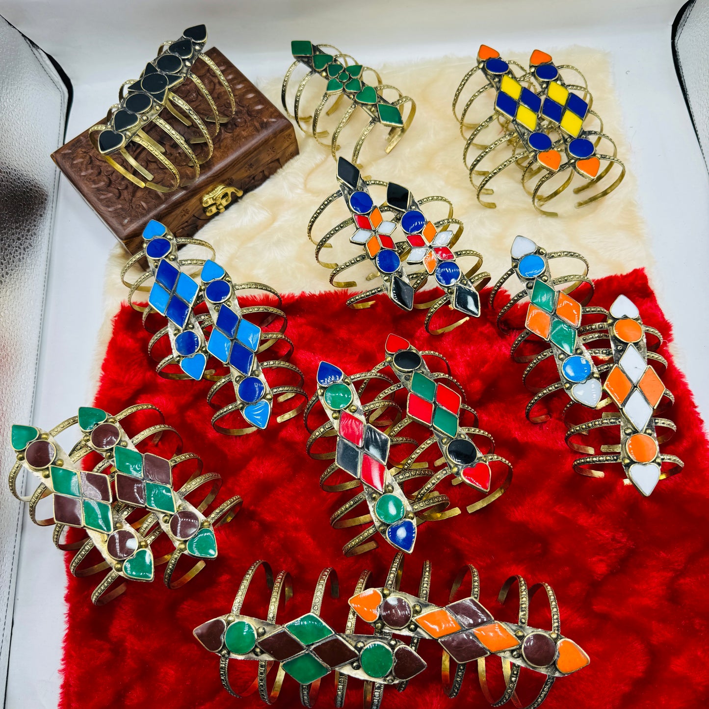 Afghani Antique Scorpion Style Long Bracelet