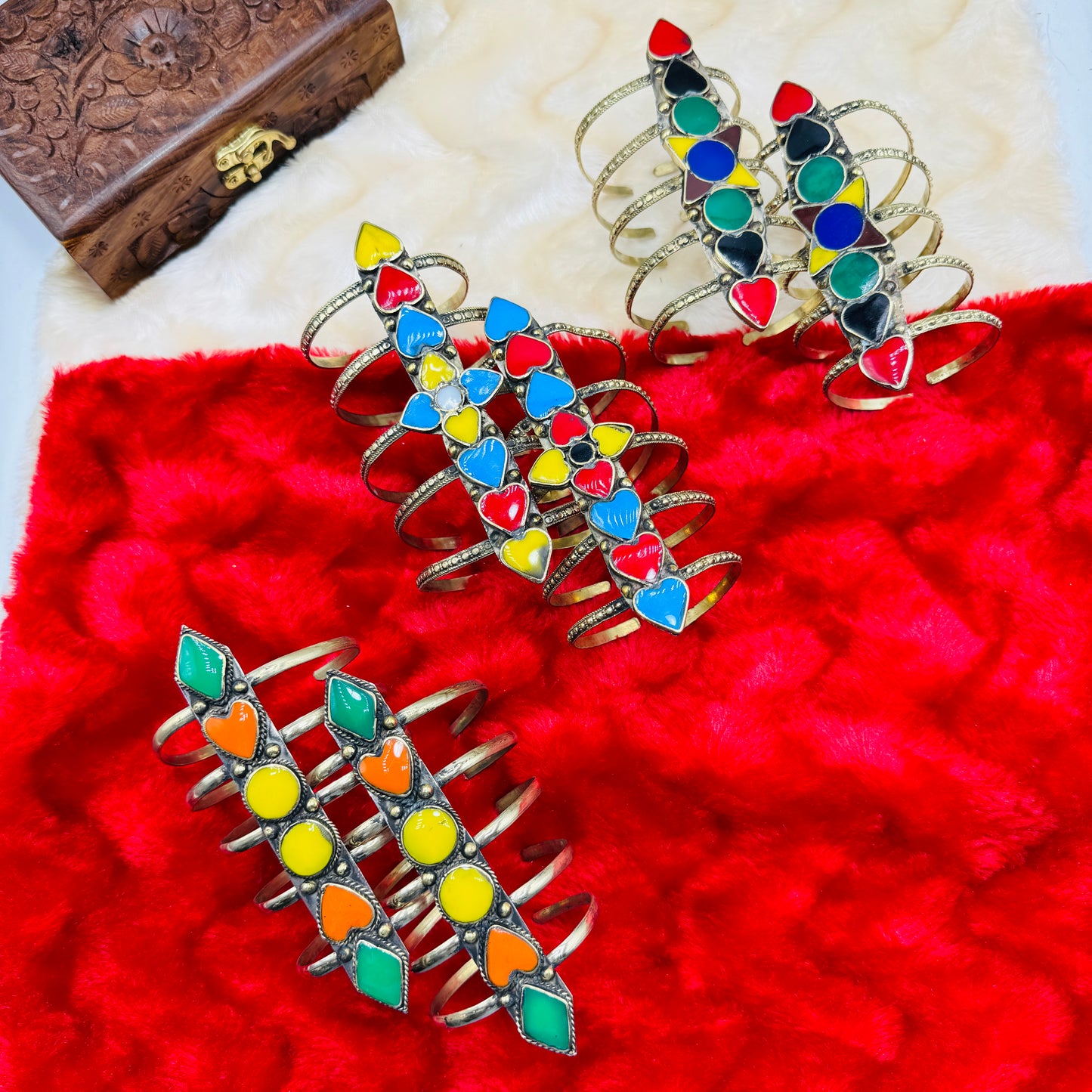 Afghani Antique Scorpion Style Long Bracelet