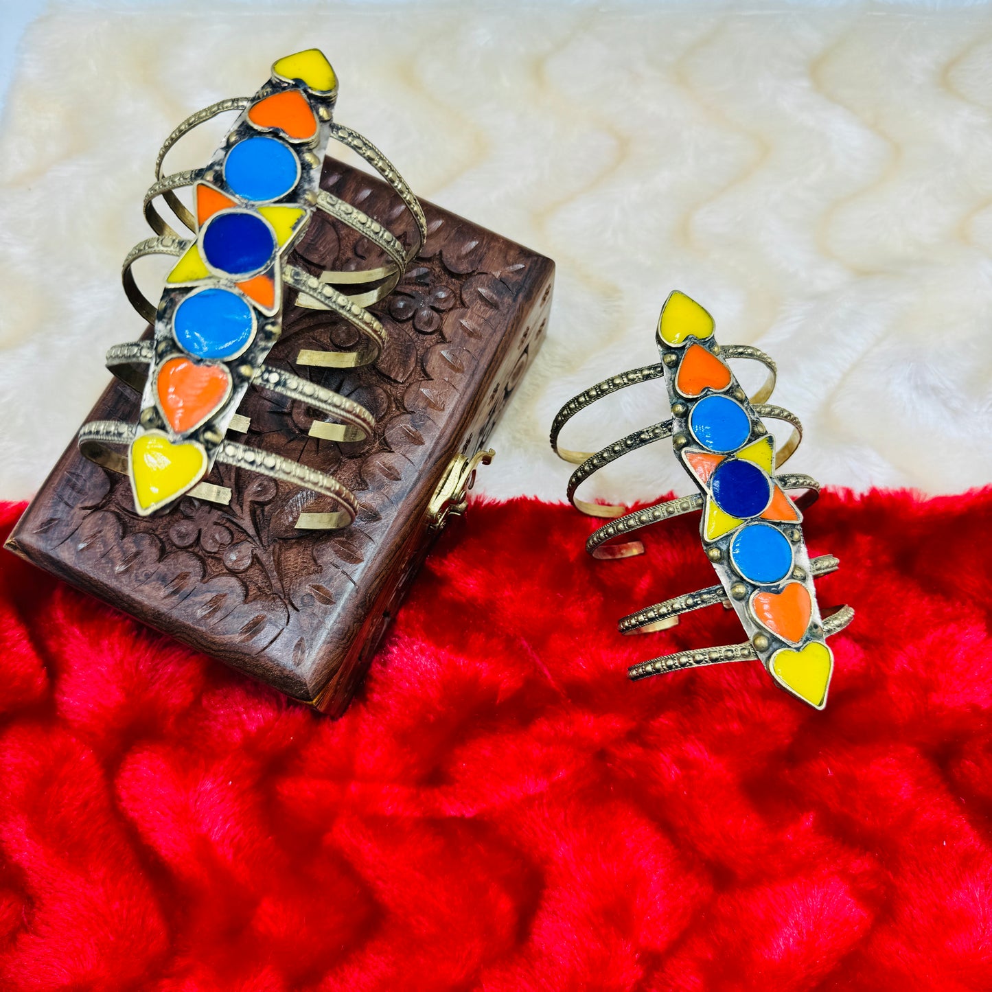 Afghani Antique Scorpion Style Long Bracelet