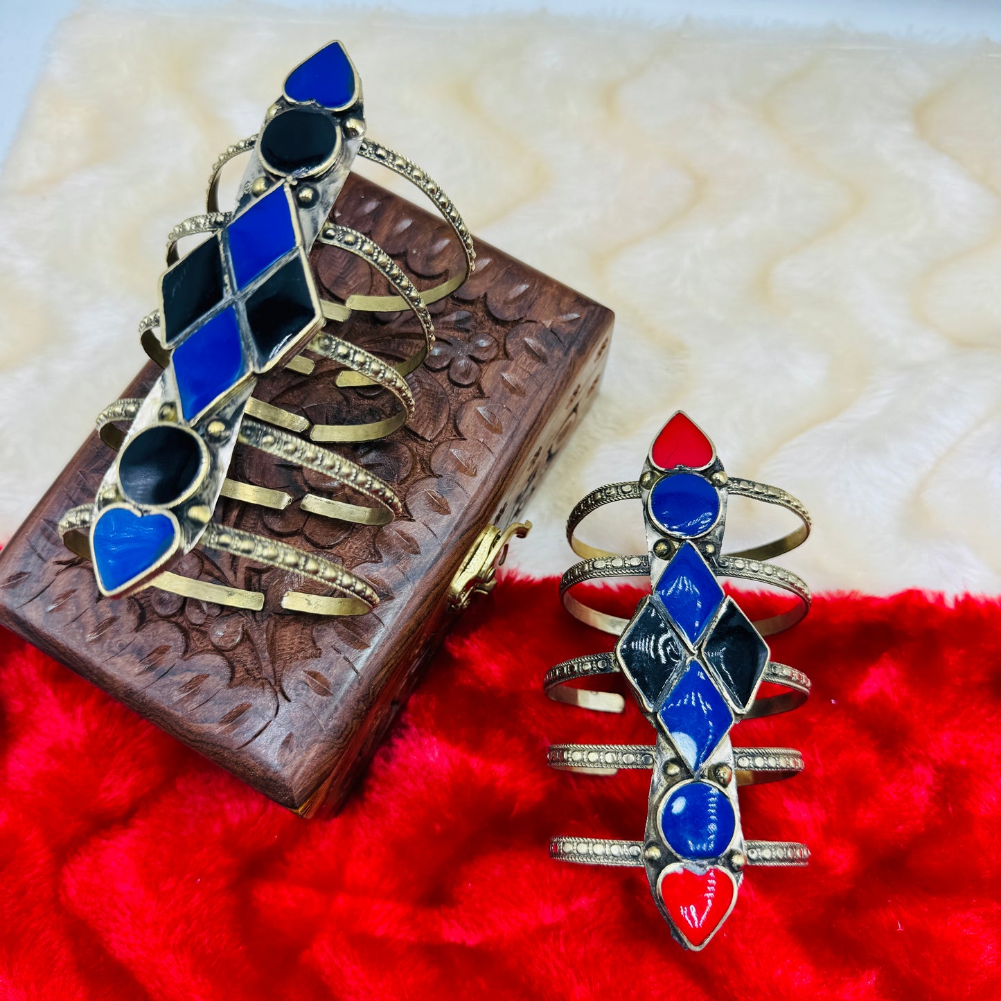 Afghani Antique Scorpion Style Long Bracelet