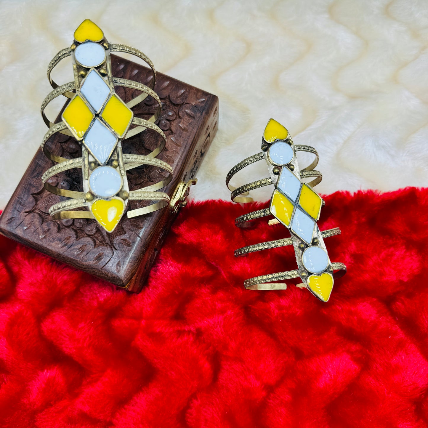 Afghani Antique Scorpion Style Long Bracelet