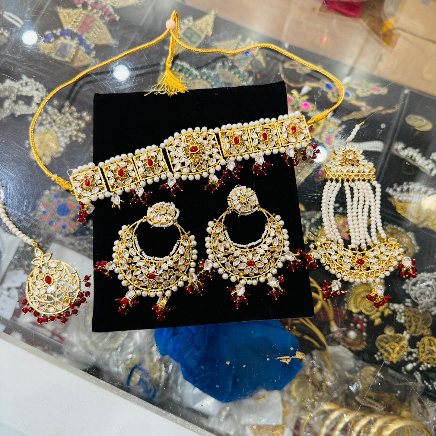 Red Bridal Set