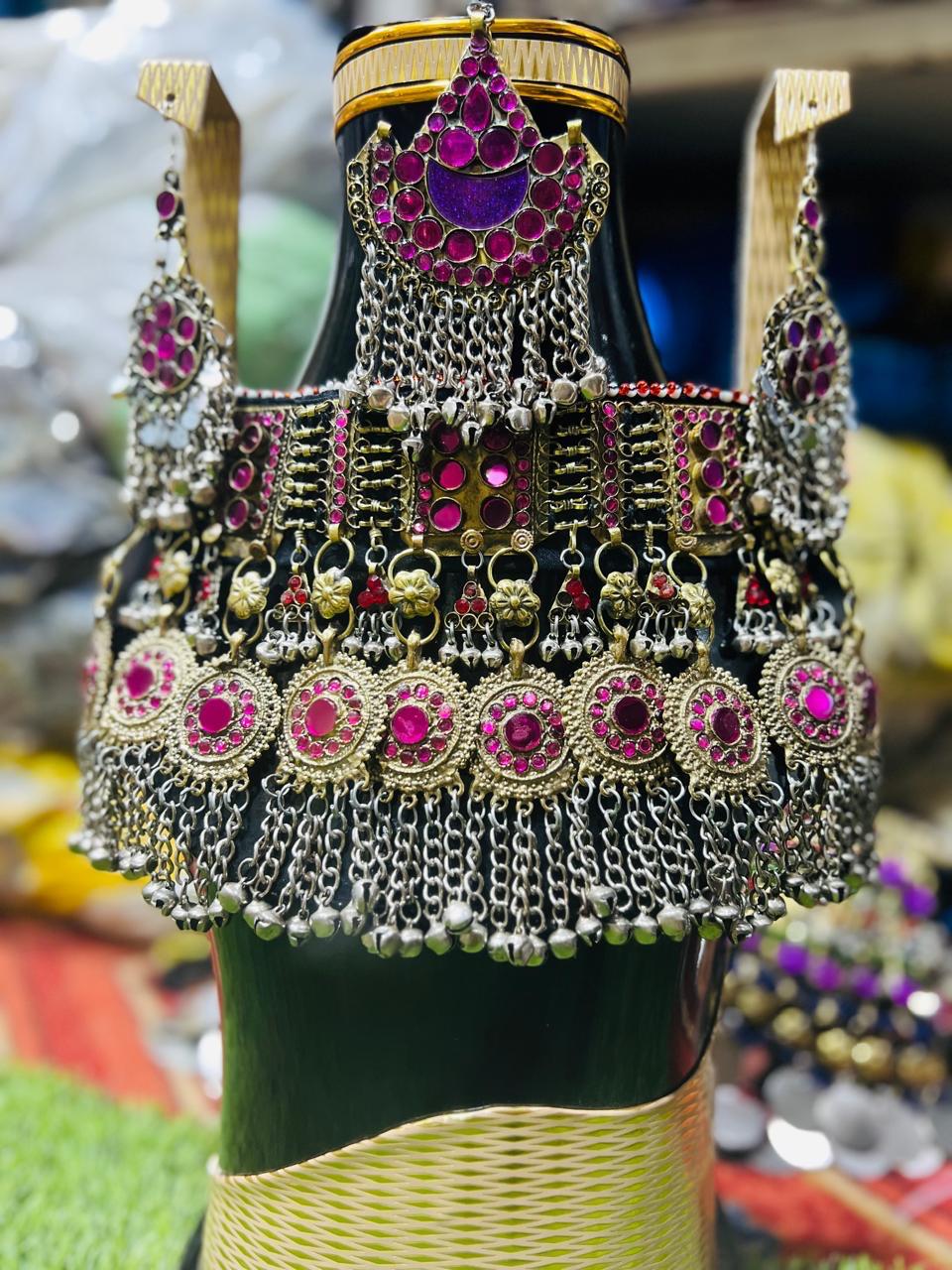 AFGHANI ANTIQUE CHOKER SET