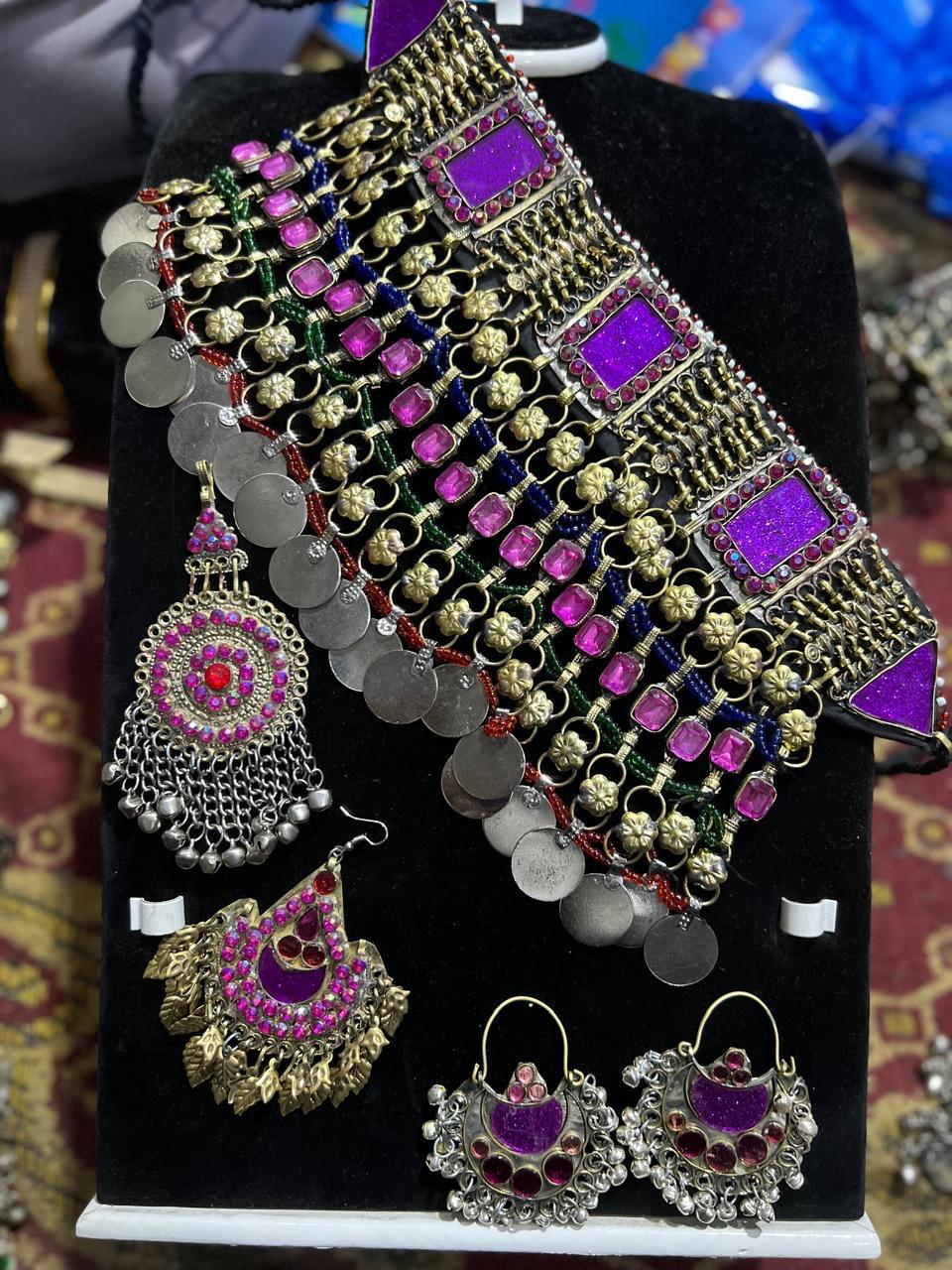 AFGHANI ANTIQUE CHOKER SET