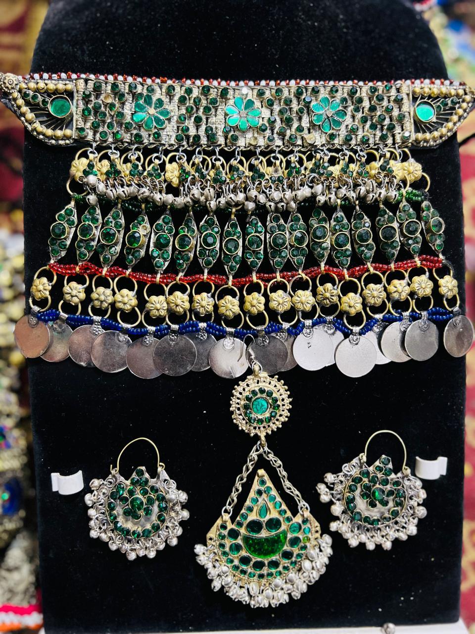 AFGHANI ANTIQUE CHOKER SET