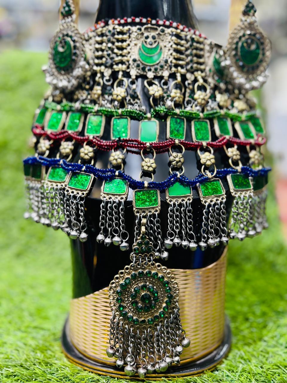 AFGHANI ANTIQUE CHOKER SET