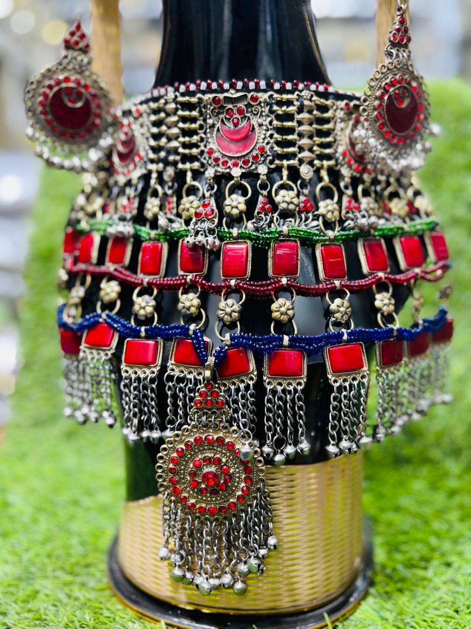 AFGHANI ANTIQUE CHOKER SET