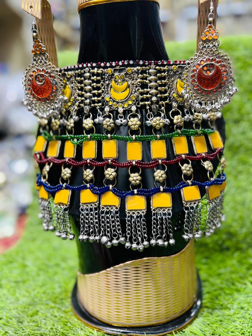 AFGHANI ANTIQUE CHOKER SET