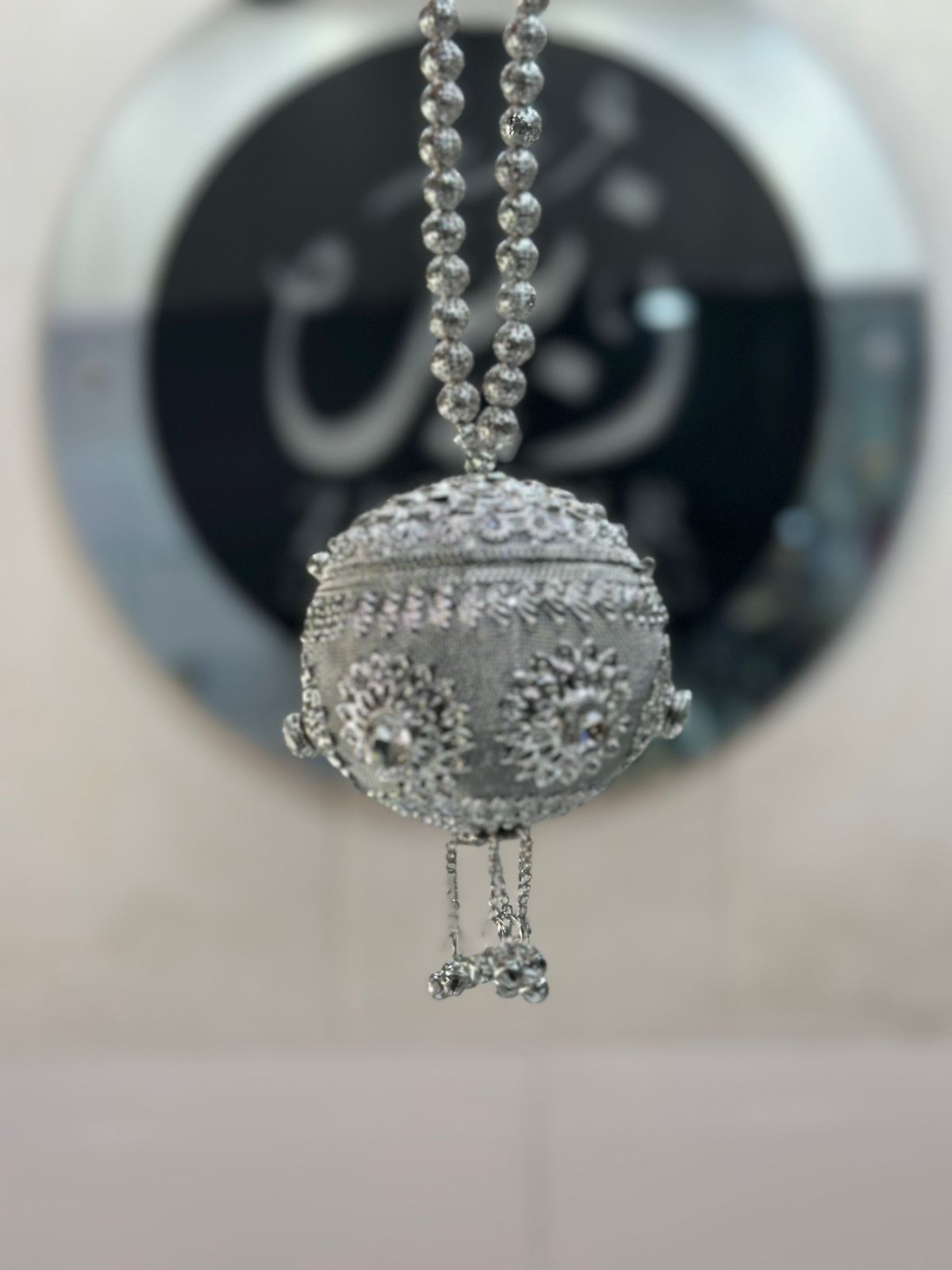 Luxury Silver Heer Collection Clutch- Design 5