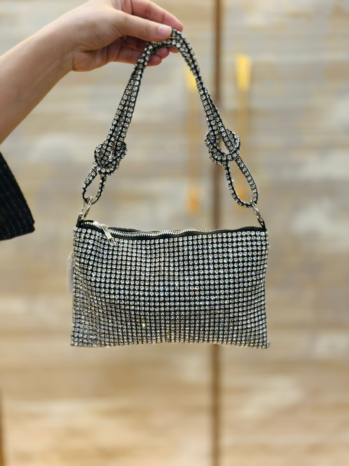 Luxury Silver Zircon Bag-New Arrival