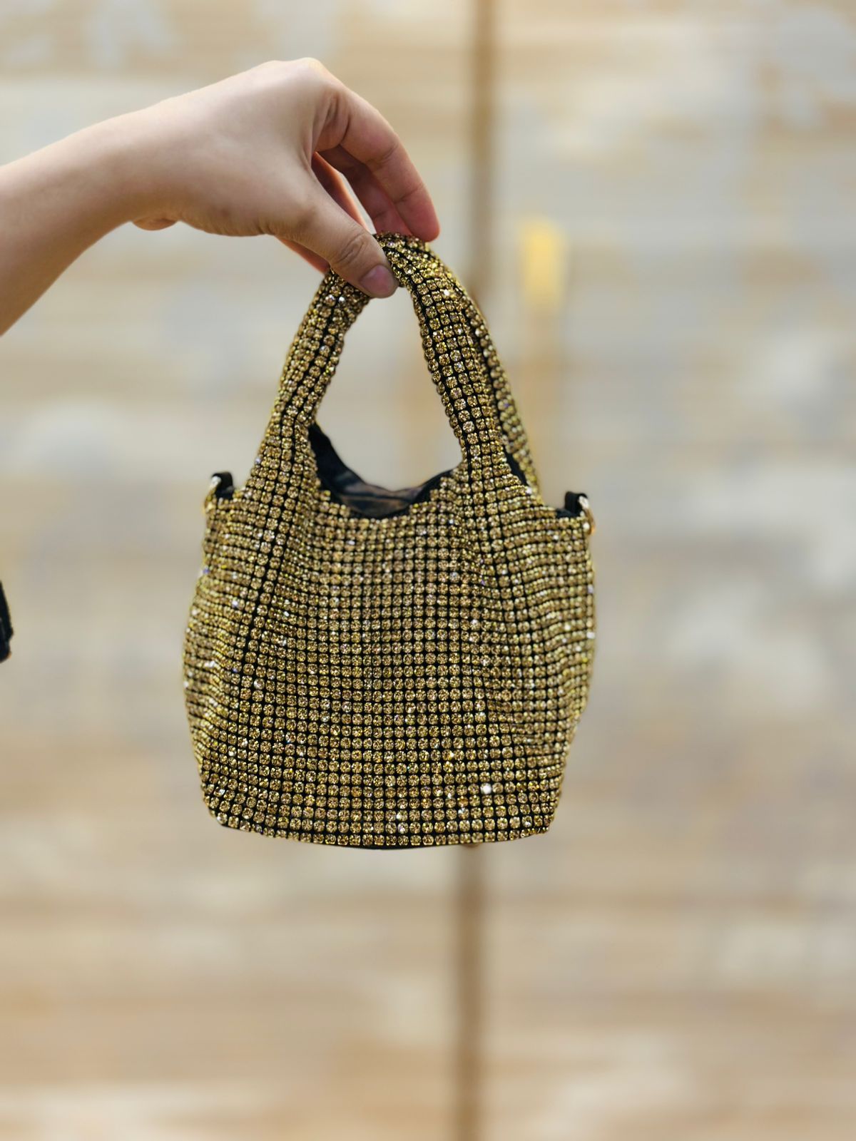 Luxury Golden Zircon Bag-New Arrival