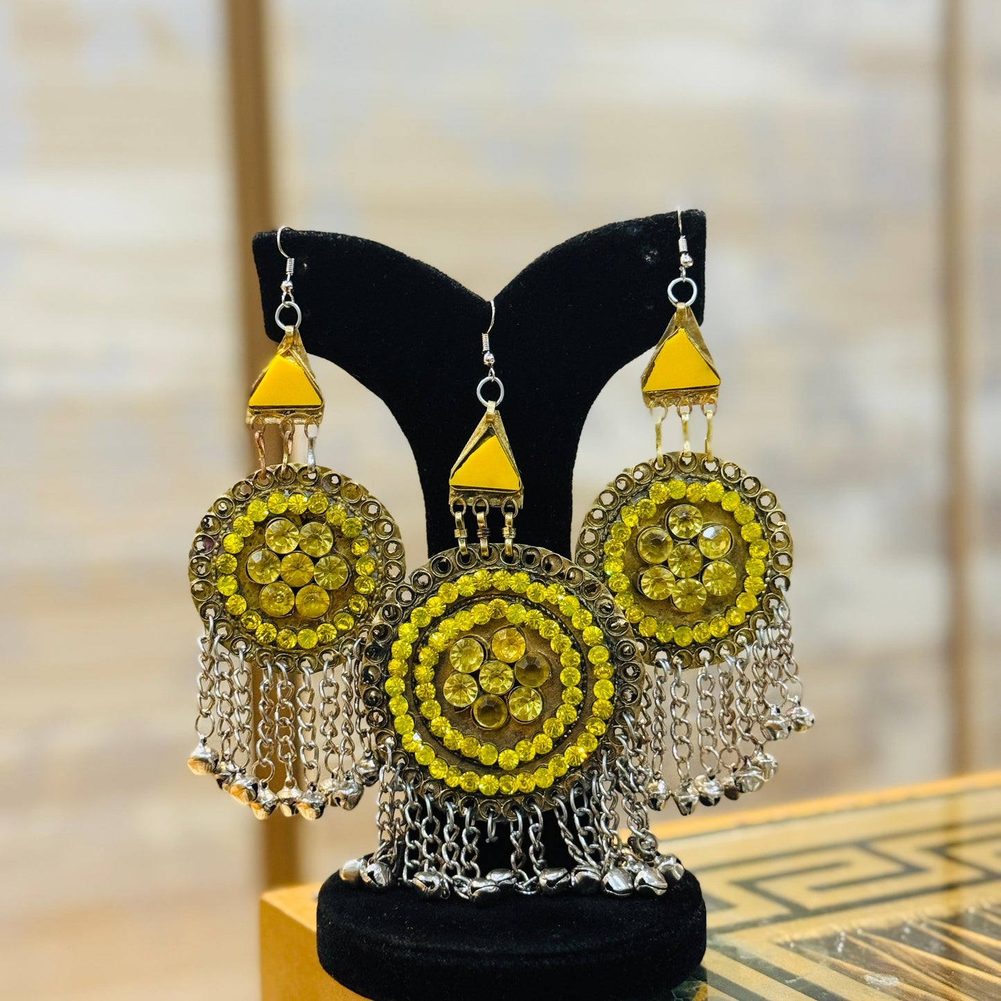 Afghani EarRings and Teeka