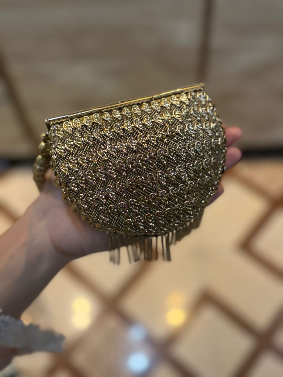 Luxury Golden Heer Collection Clutch- Design 2
