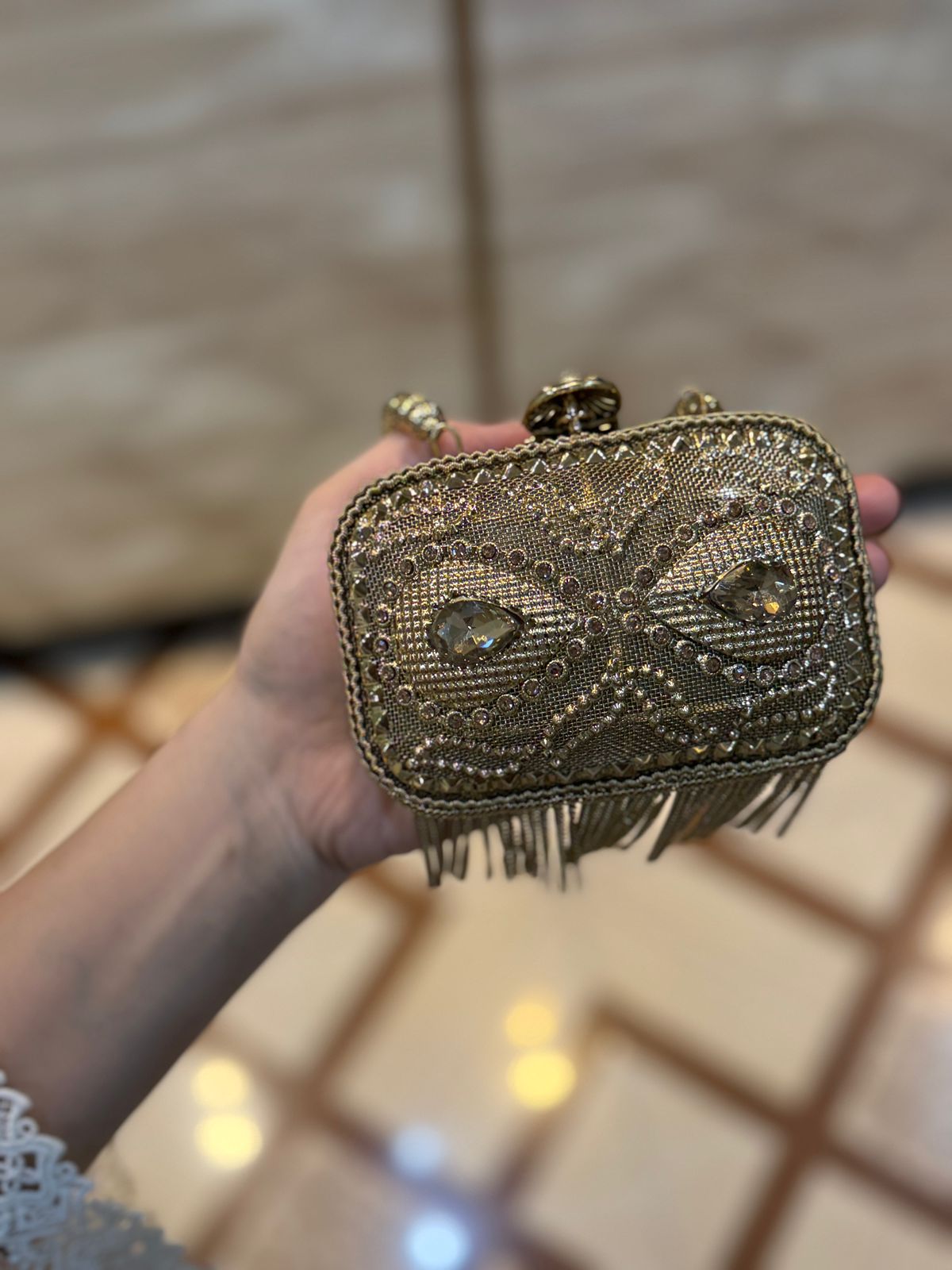 Luxury Golden Heer Collection Clutch- Design 3