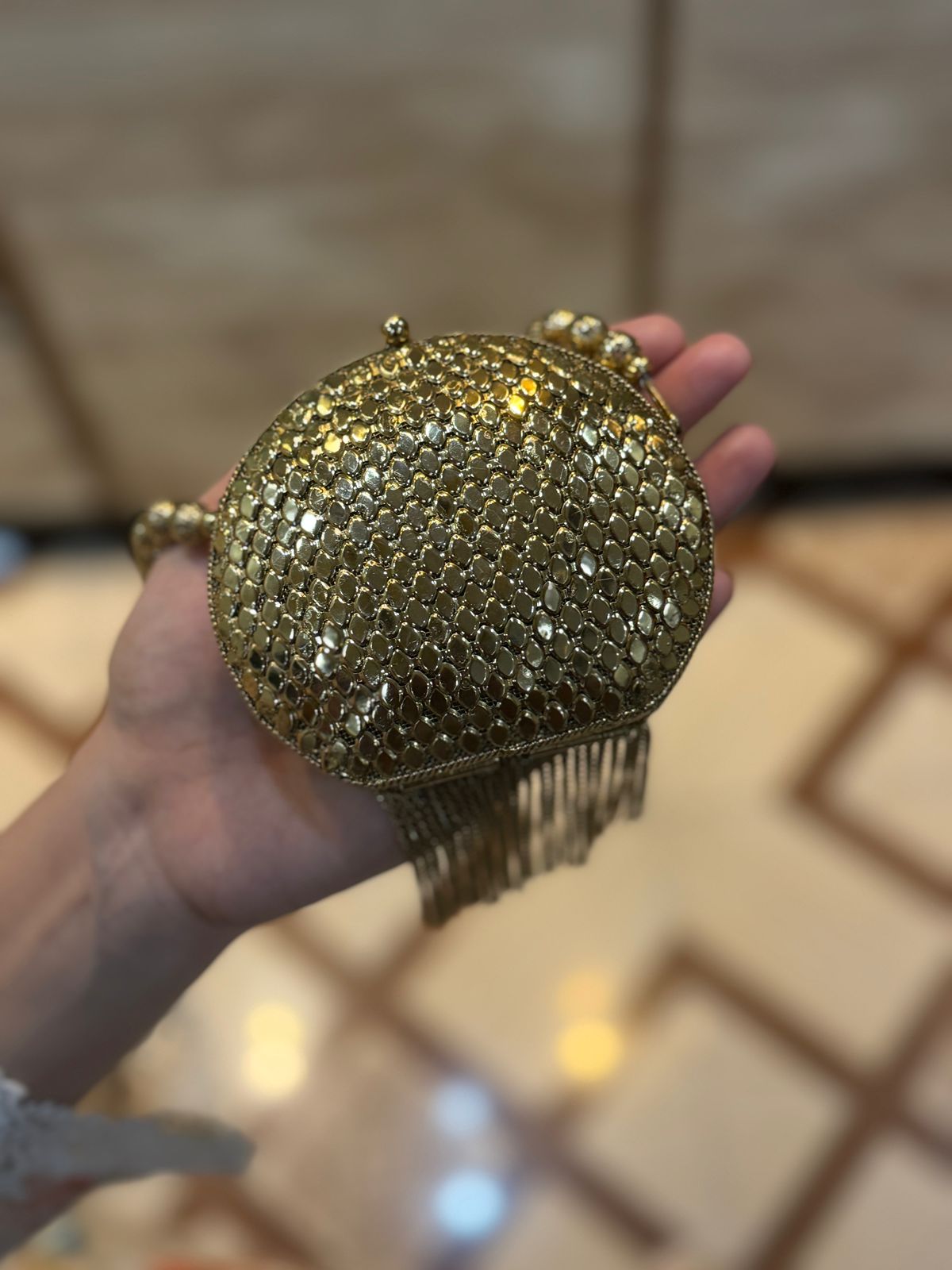 Luxury Golden Heer Collection Clutch- Design 5