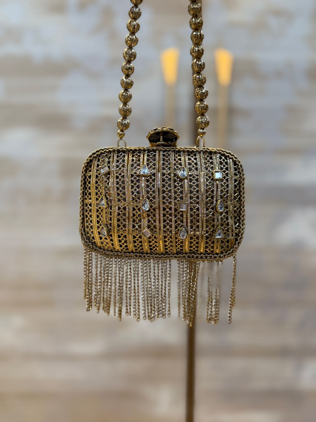 Luxury Golden Heer Collection Clutch- Design 8