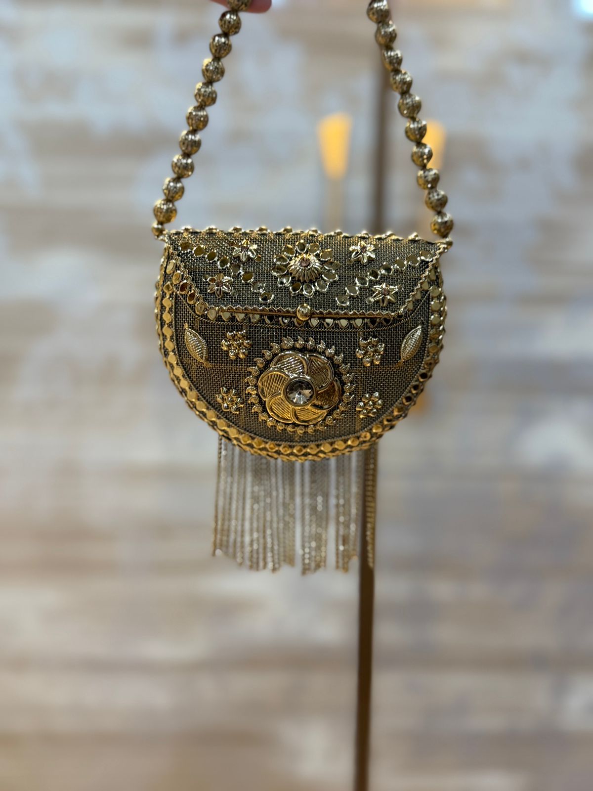Luxury Golden Heer Collection Clutch- Design 10