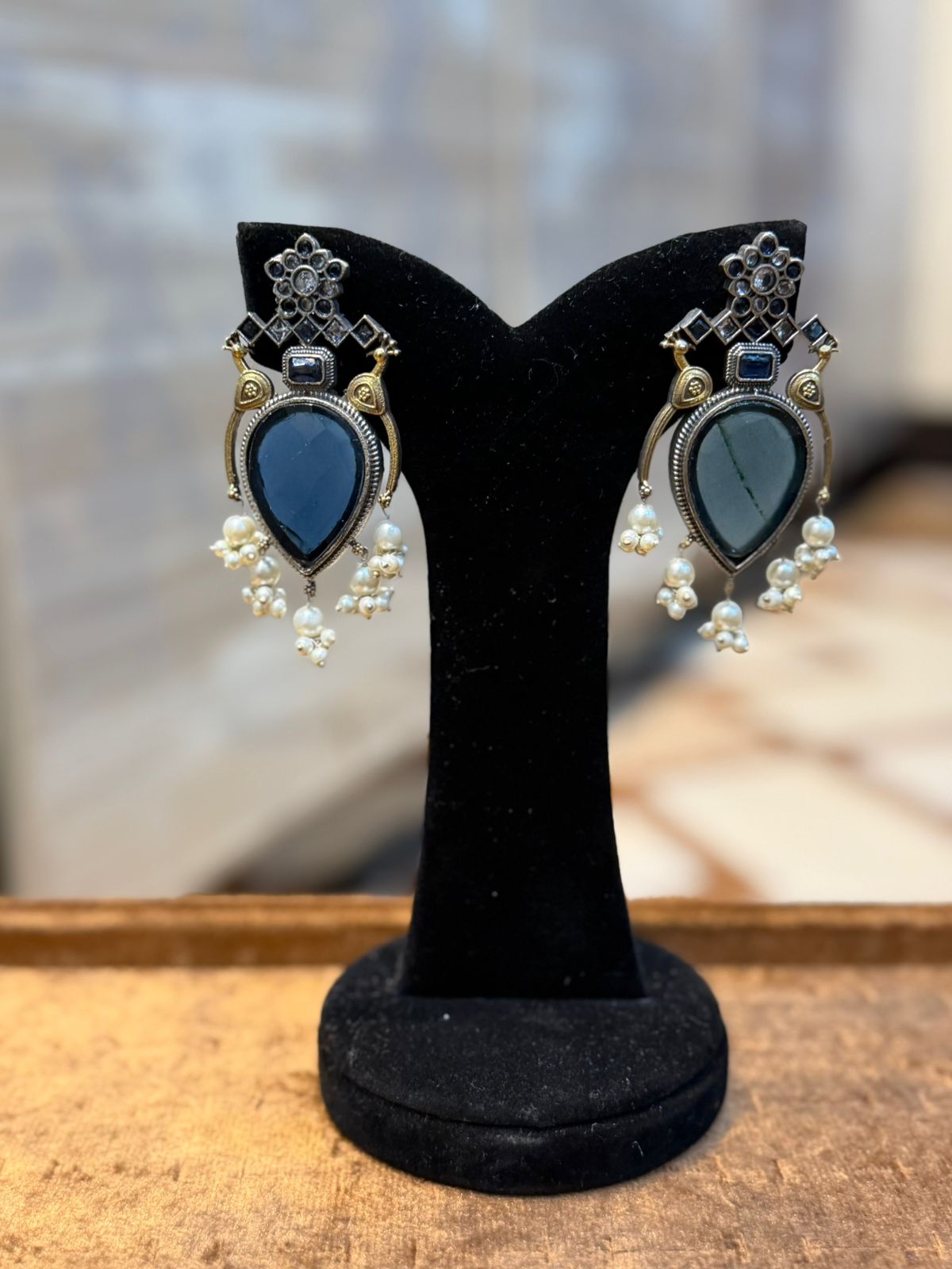 Stylish Silver Oxidized Trending EarRings_New Design 4