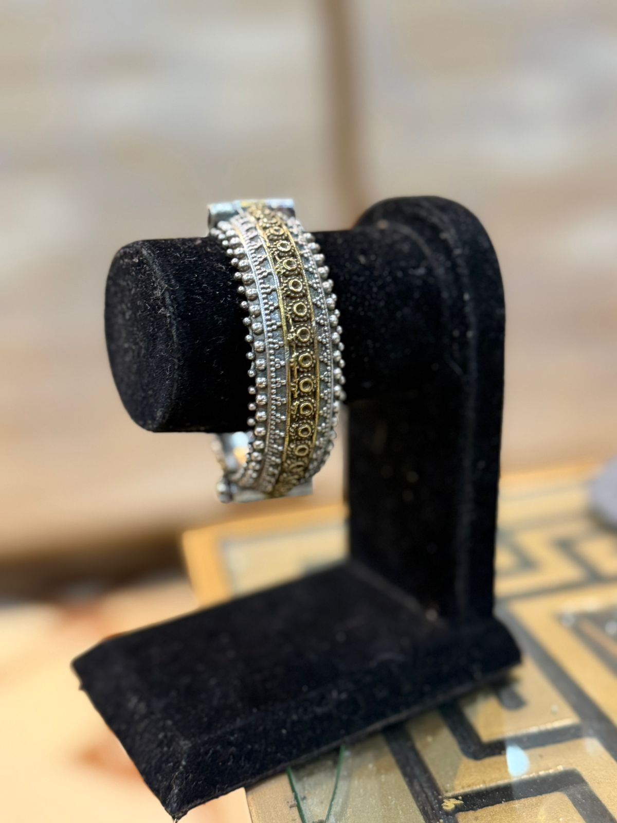 Stylish Silver Oxidized Bangles_New Design 6