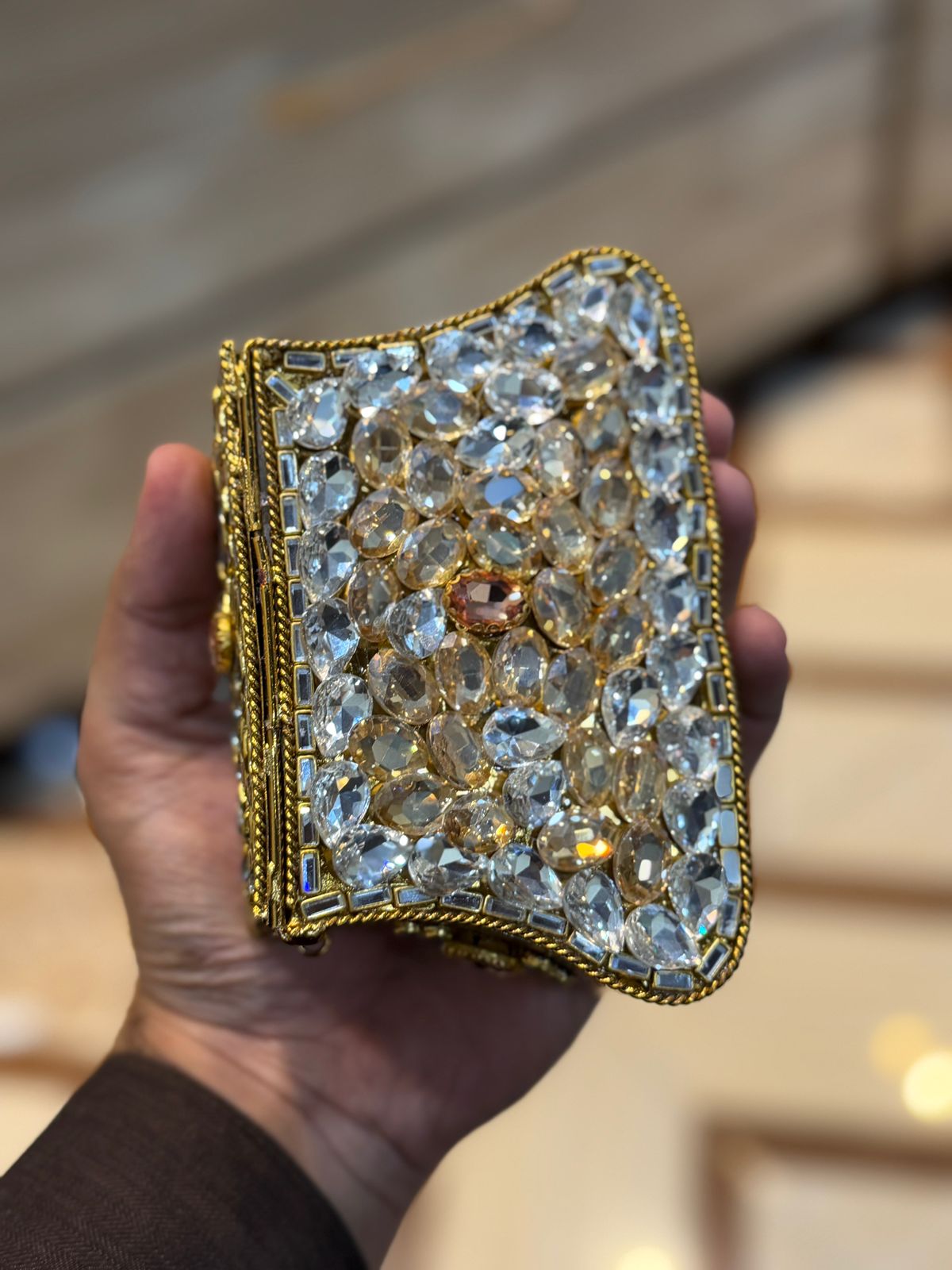 Turkish_Kundan Designer Clutch_New Design 19