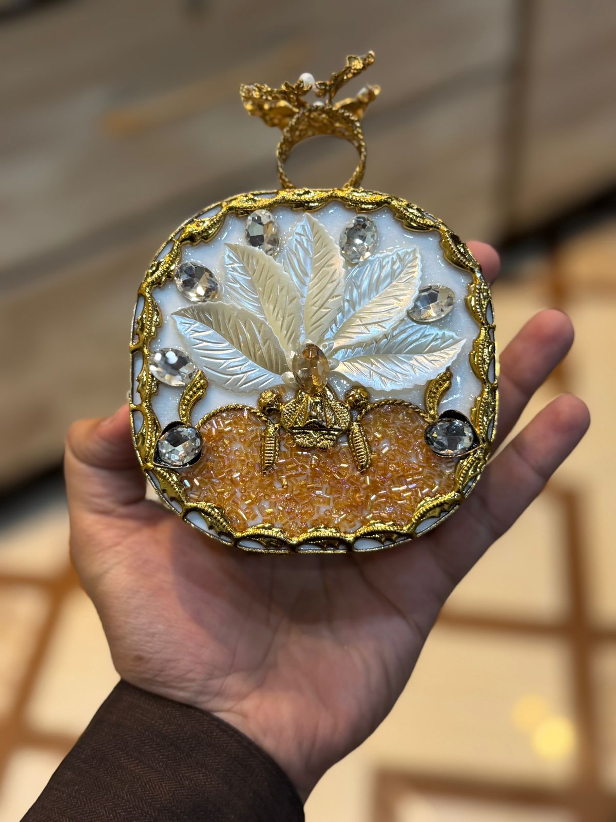 Turkish_Kundan Designer Clutch_New Design 43