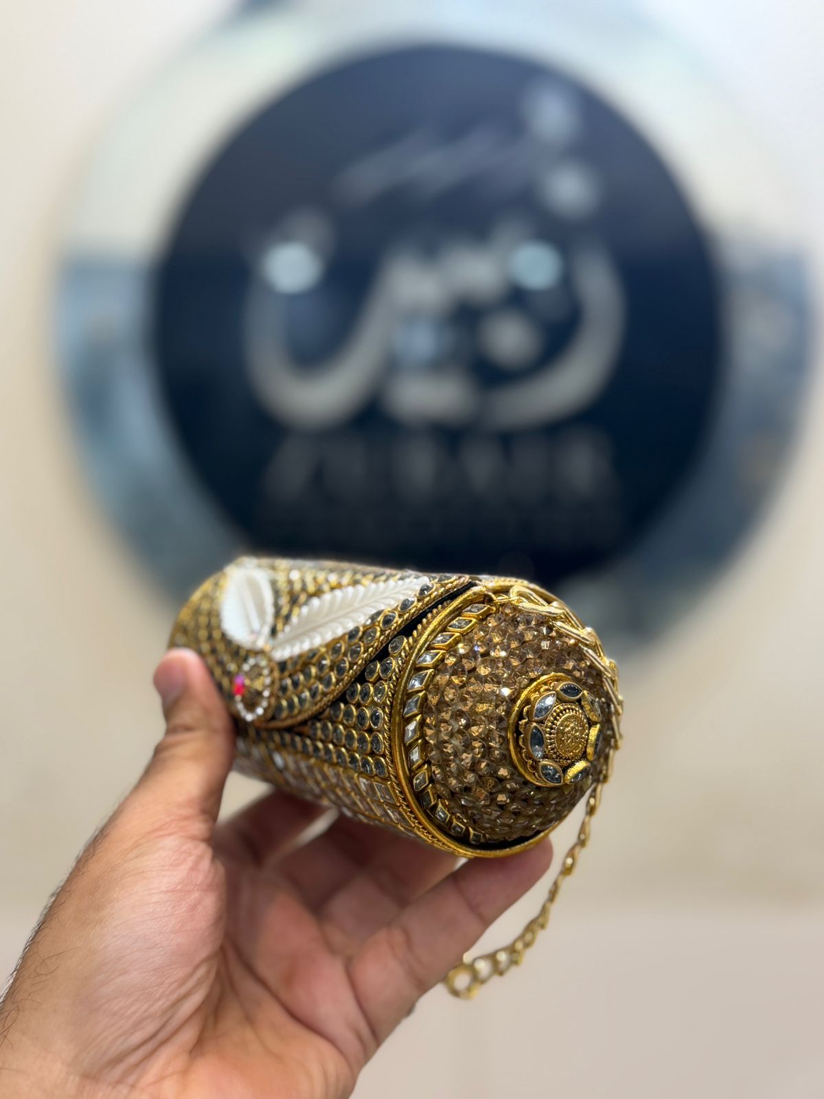 Stylish Turkish_Kundan Designer Clutch_New Design 10