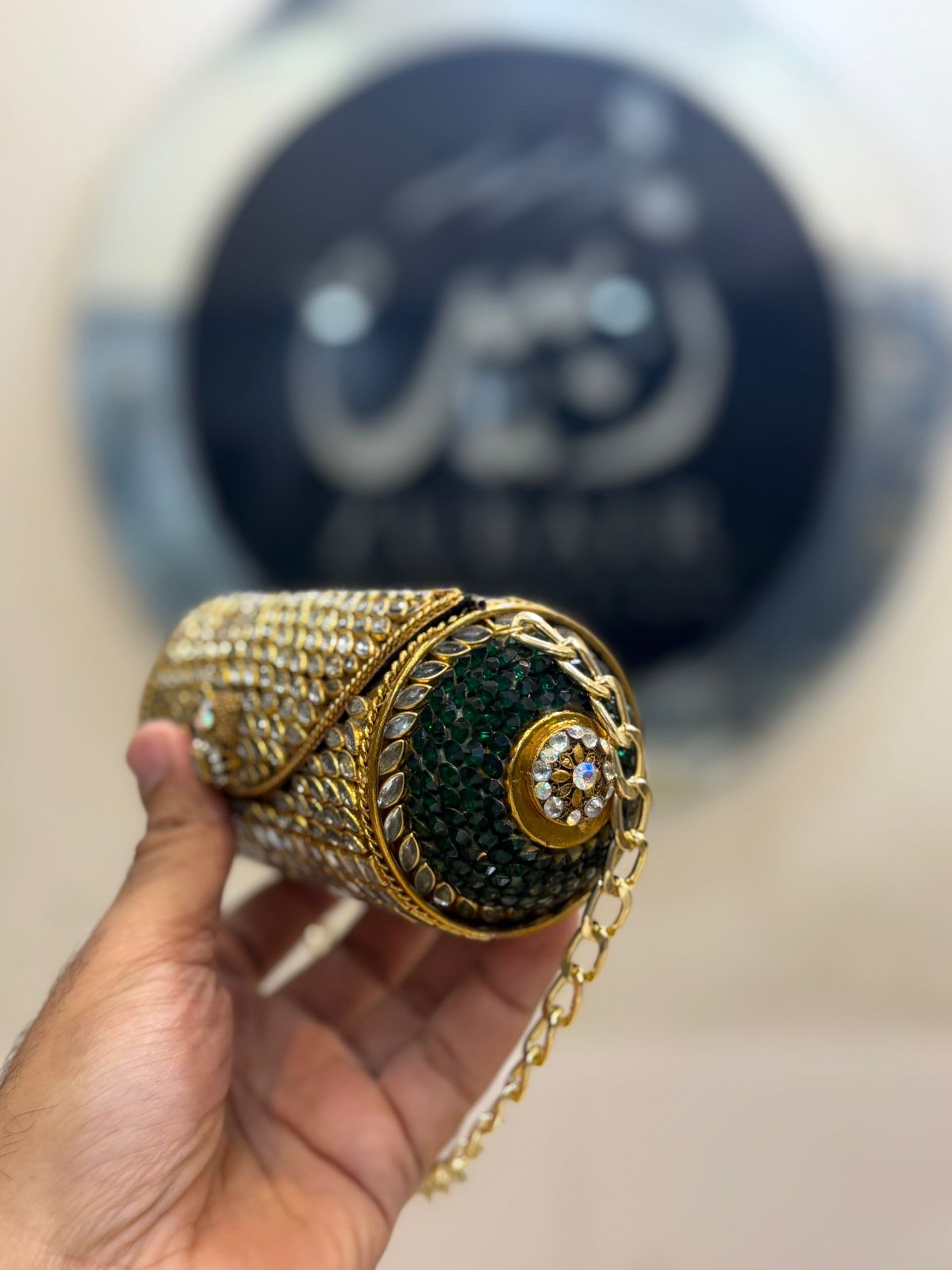 Stylish Turkish_Kundan Designer Clutch_New Design 18