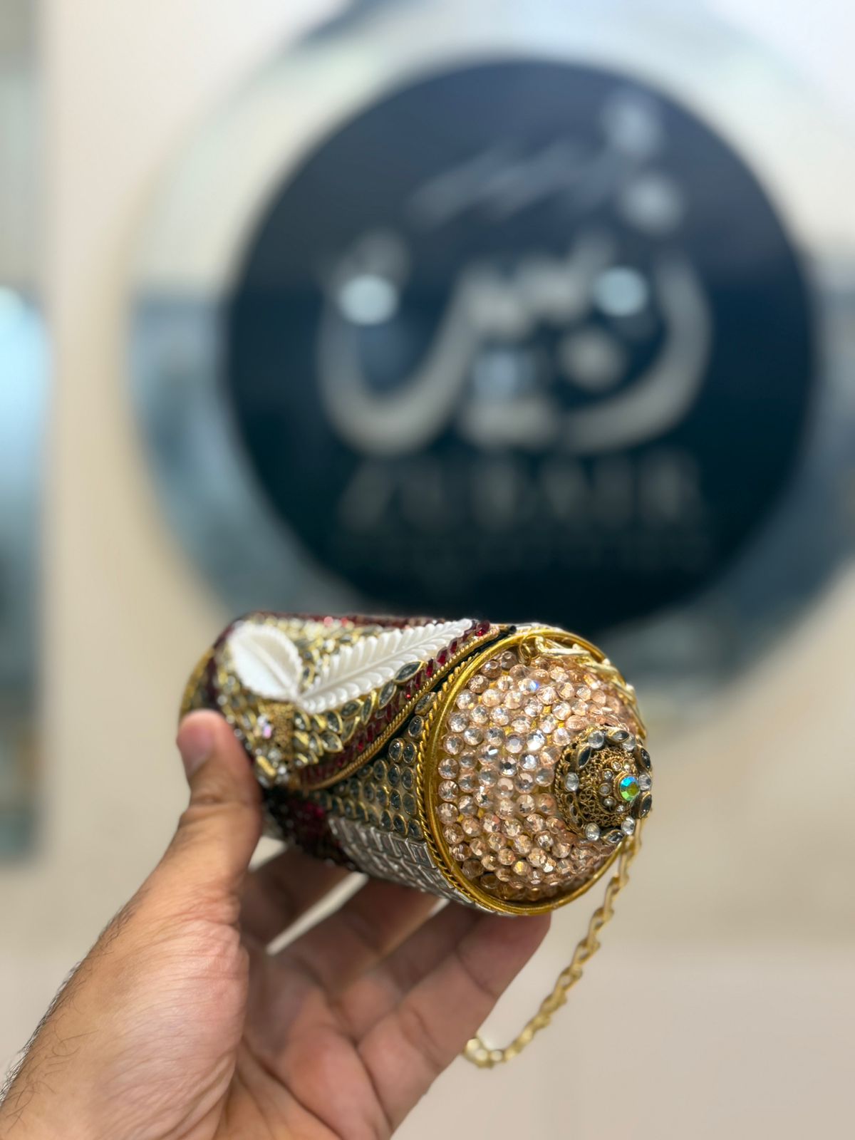Stylish Turkish_Kundan Designer Clutch_New Design 21