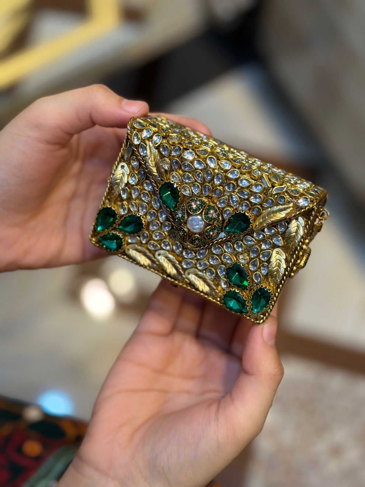 Stylish Turkish Kundan Clutch_New Arrival_Design 12