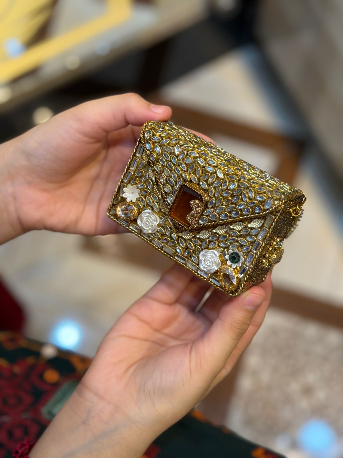 Stylish Turkish Kundan Clutch_New Arrival_Design 19