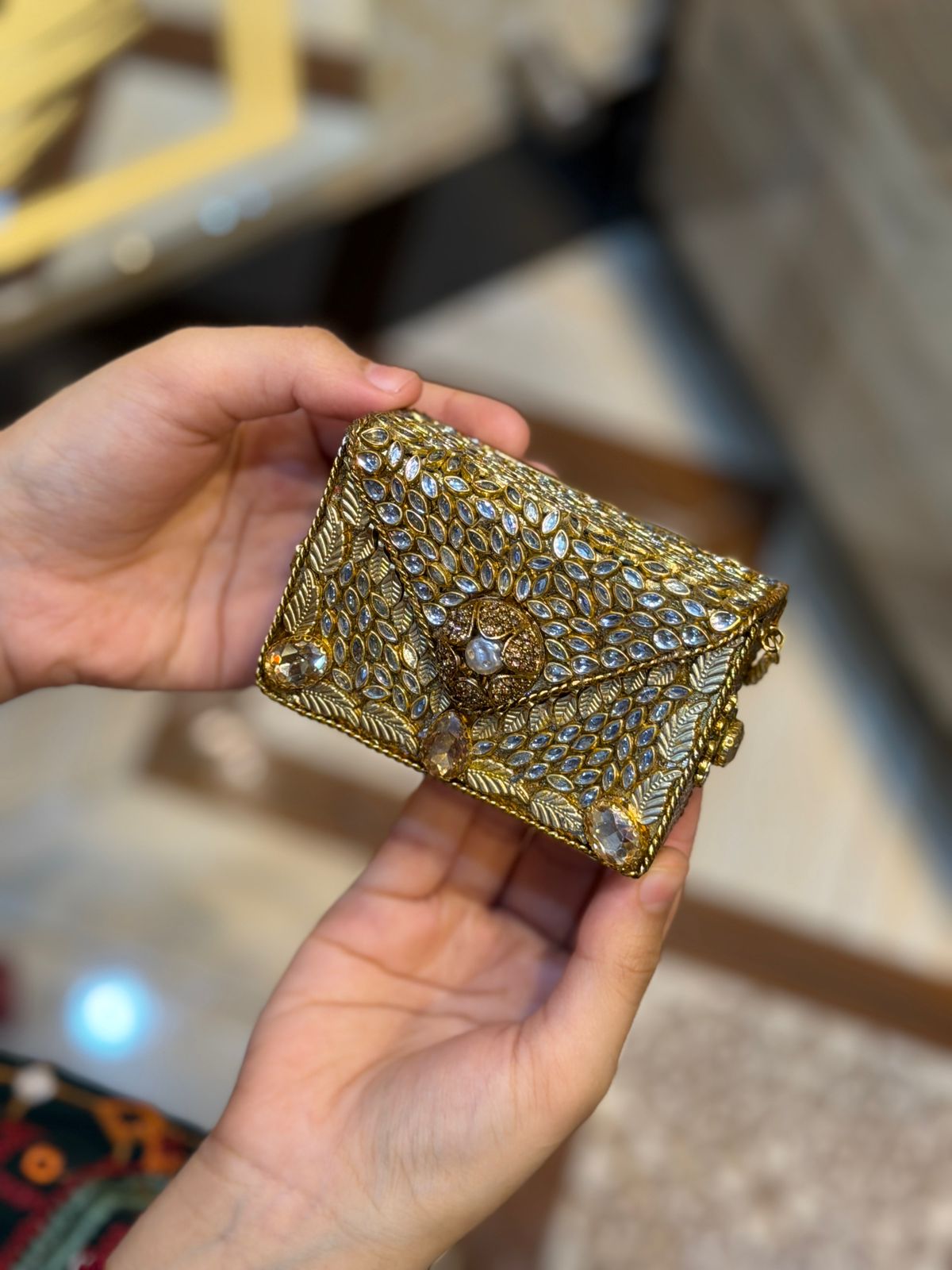 Stylish Turkish Kundan Clutch_New Arrival_Design 25