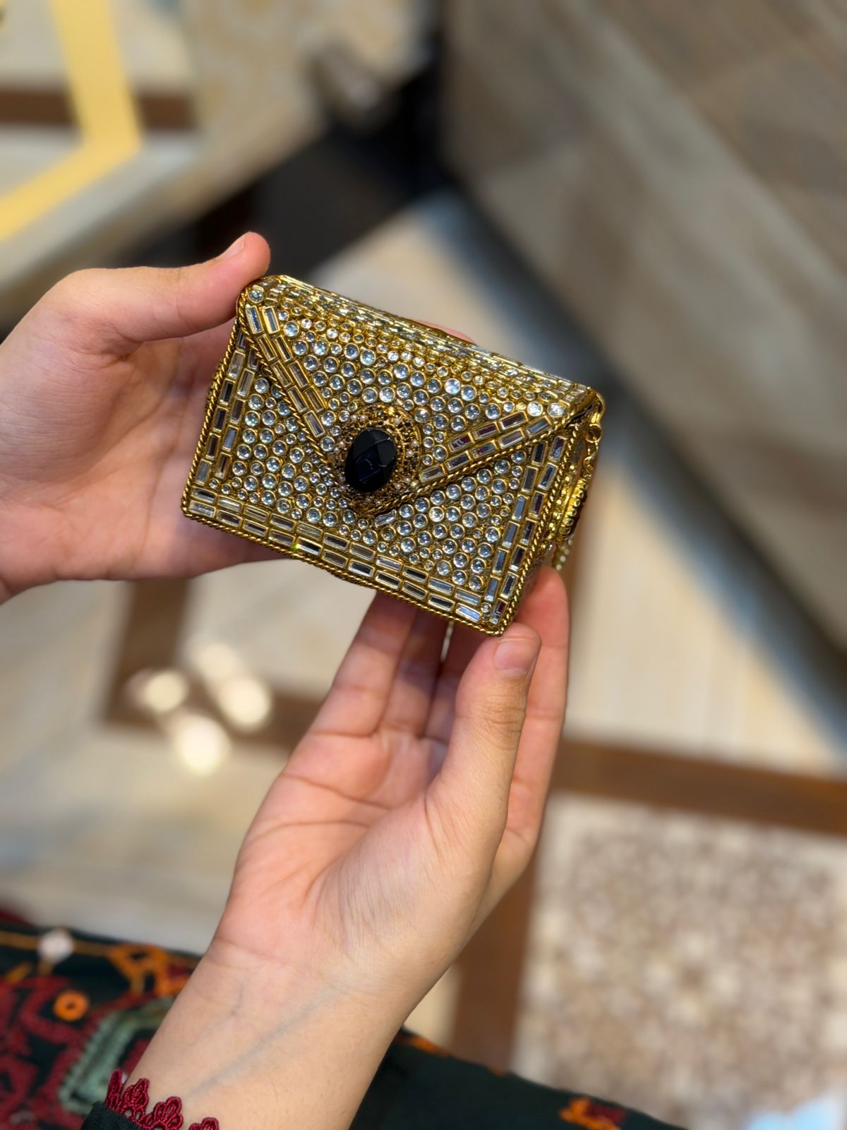Stylish Turkish Kundan Clutch_New Arrival_Design 26