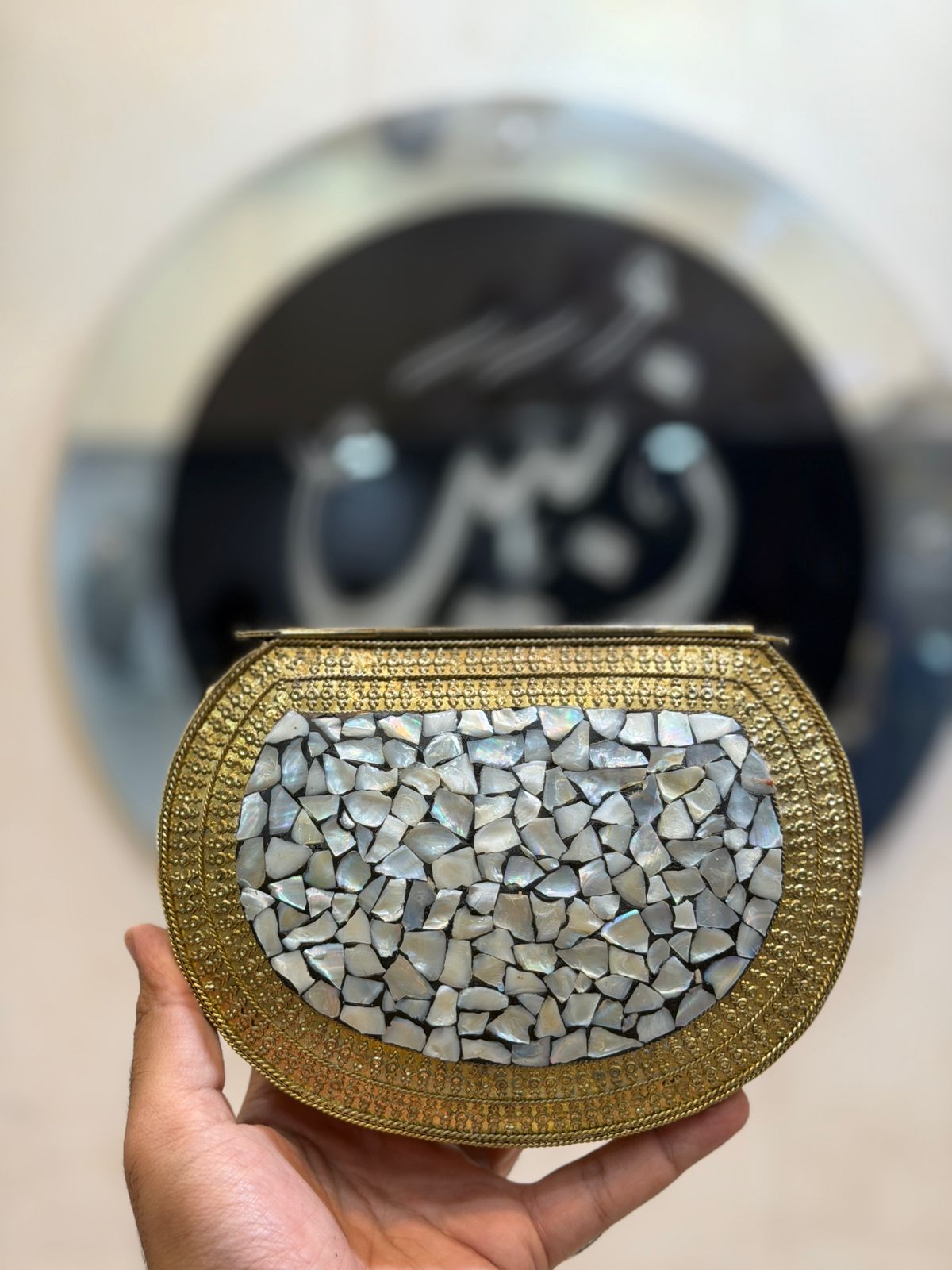 Afghani Metal Clutch_Design 1