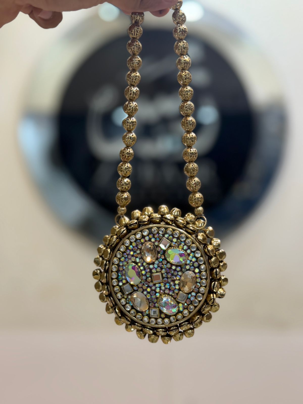 Stylish Turkish Kundan Heer Clutch_New Arrival_Design 5