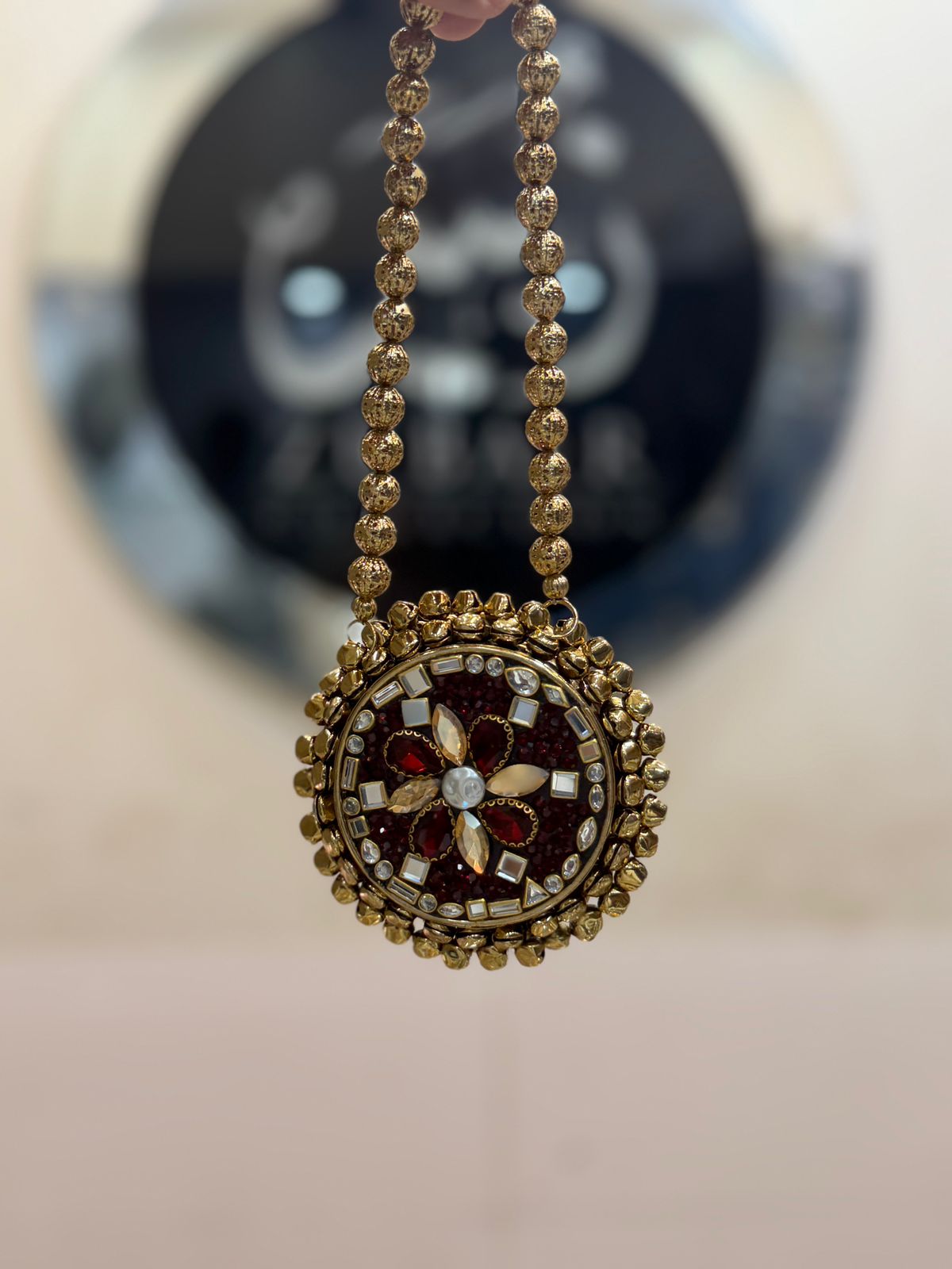 Stylish Turkish Kundan Heer Clutch_New Arrival_Design 13