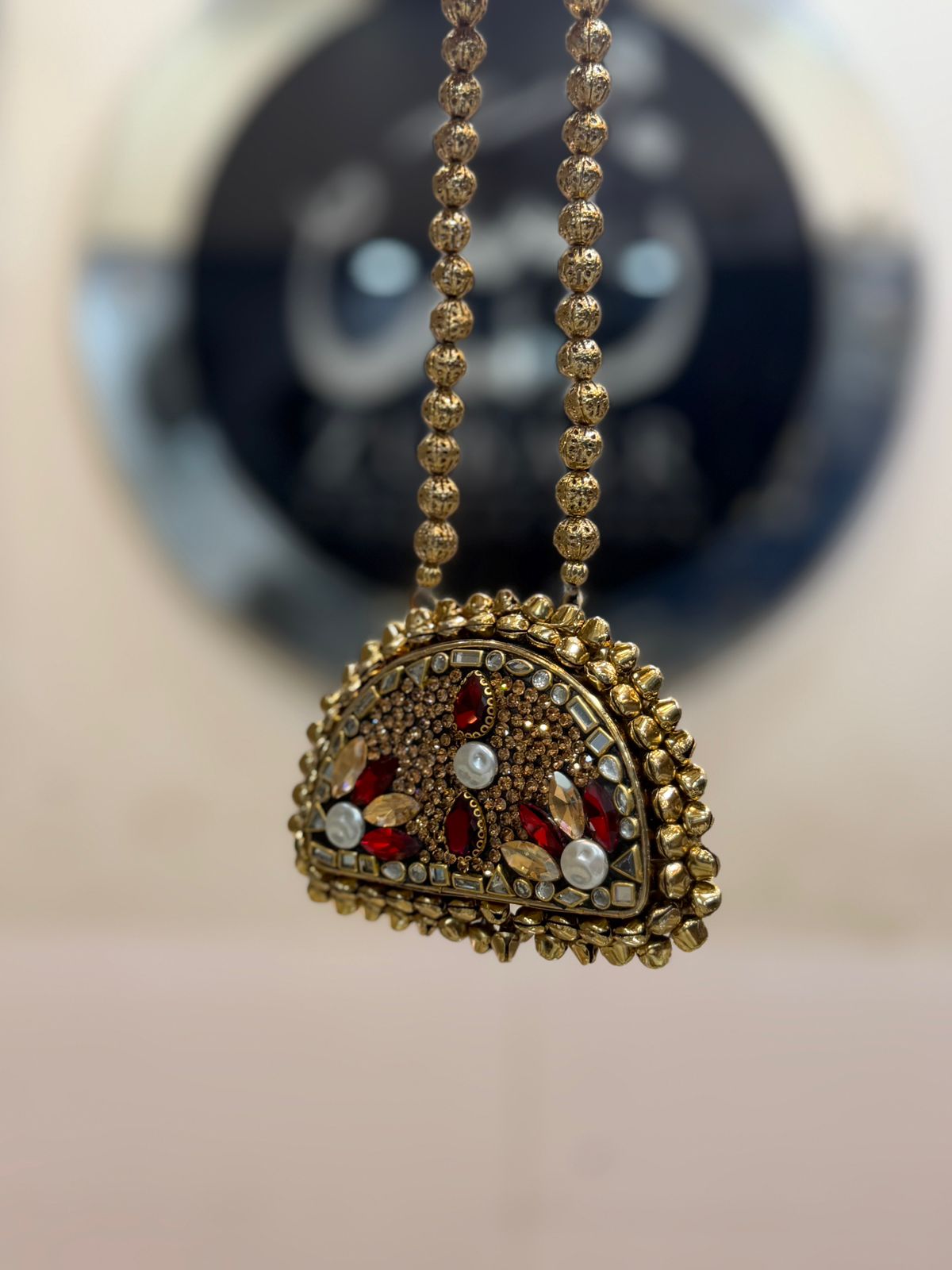 Stylish Turkish Kundan Heer Clutch_New Arrival_Design 15
