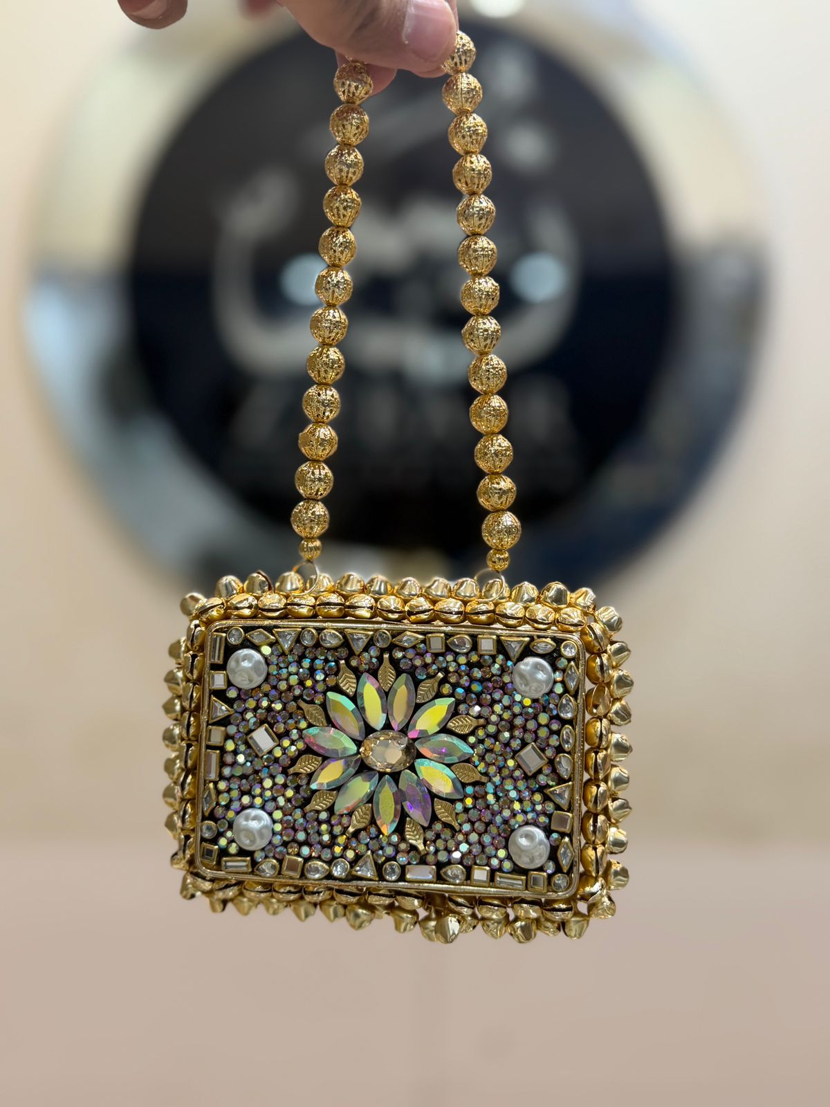 Stylish Turkish Kundan Heer Clutch_New Arrival_Design 33