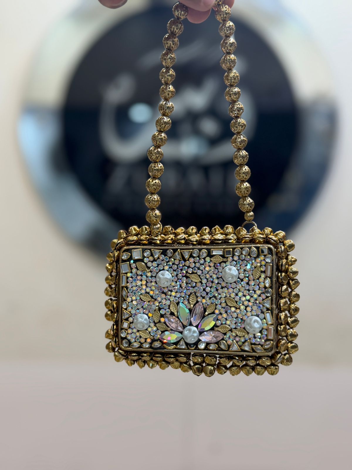 Stylish Turkish Kundan Heer Clutch_New Arrival_Design 39