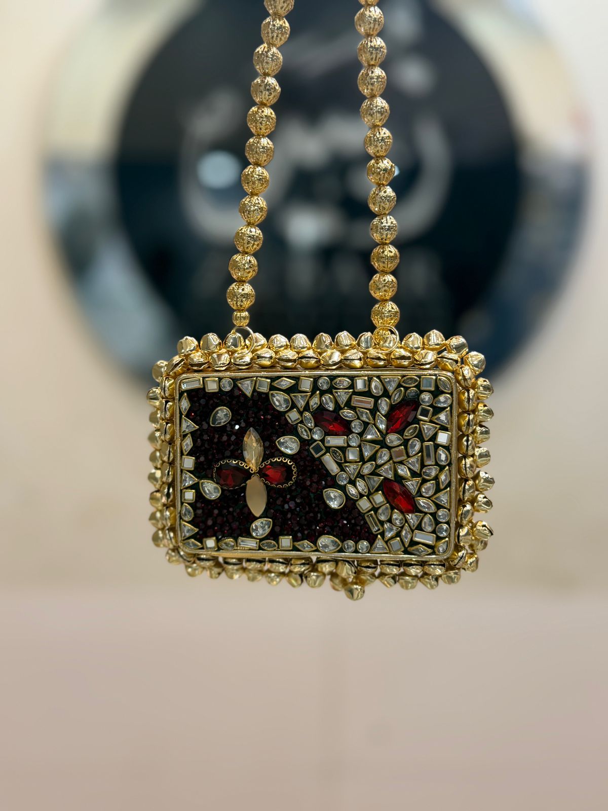 Stylish Turkish Kundan Heer Clutch_New Arrival_Design 49