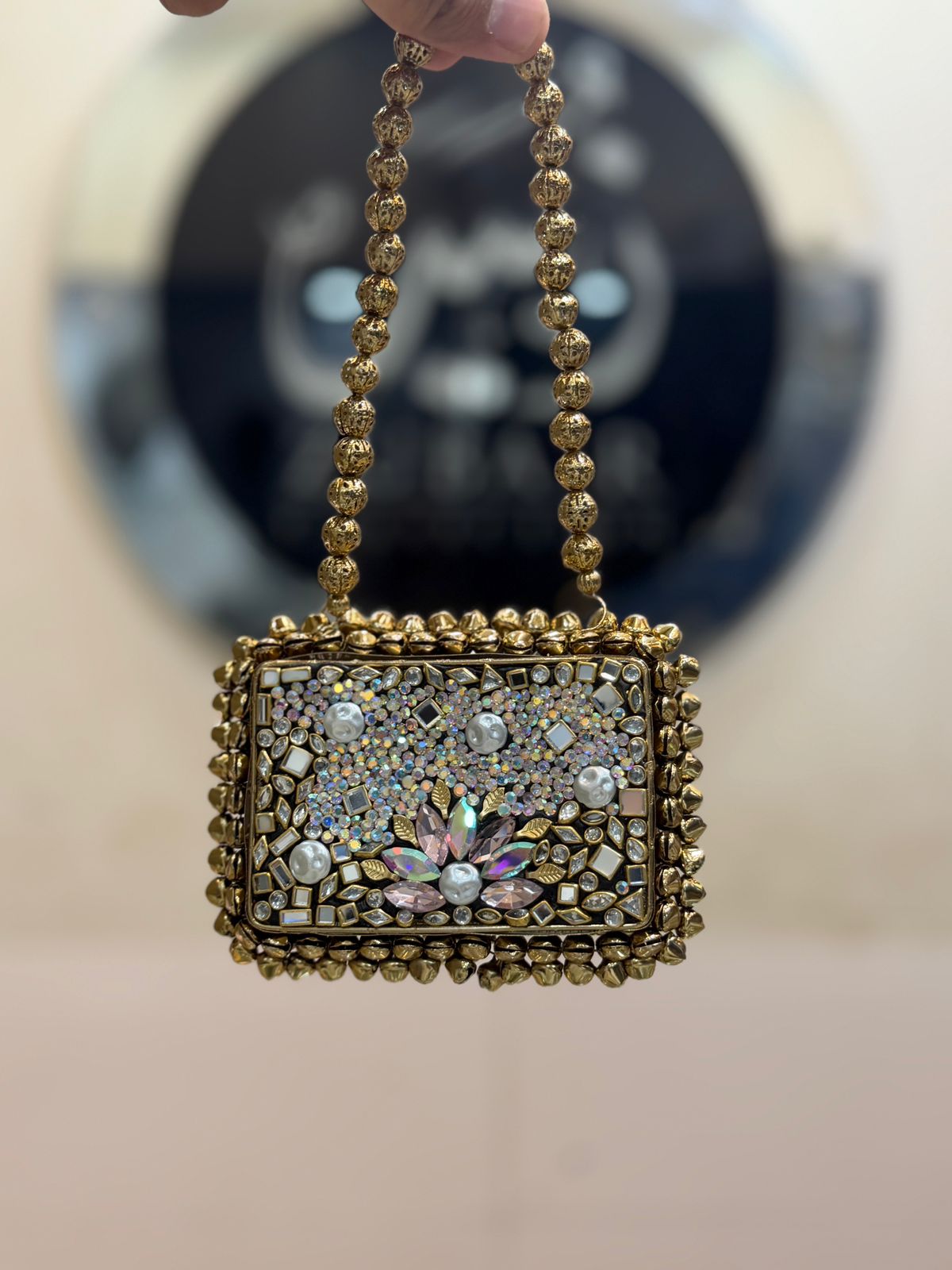 Stylish Turkish Kundan Heer Clutch_New Arrival_Design 53