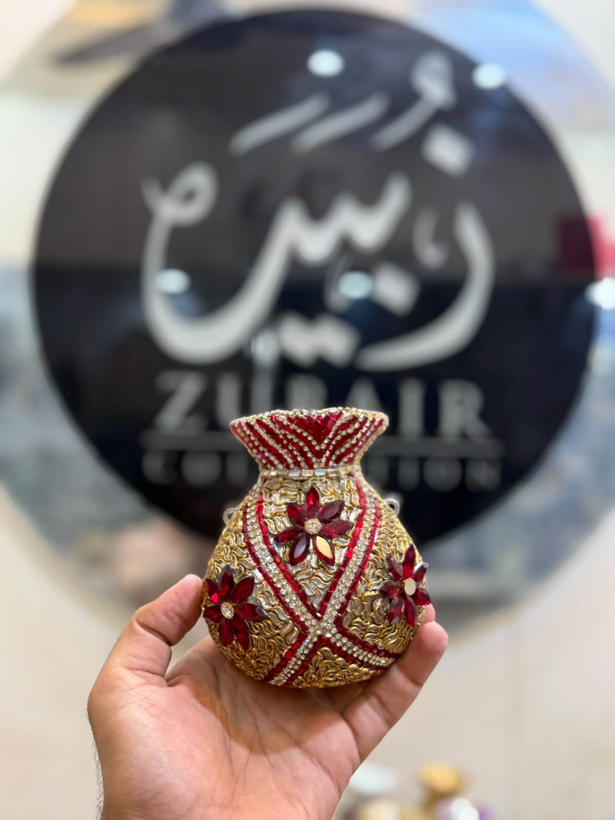 Stylish Kundan Matka Clutch_New Arrivals 10