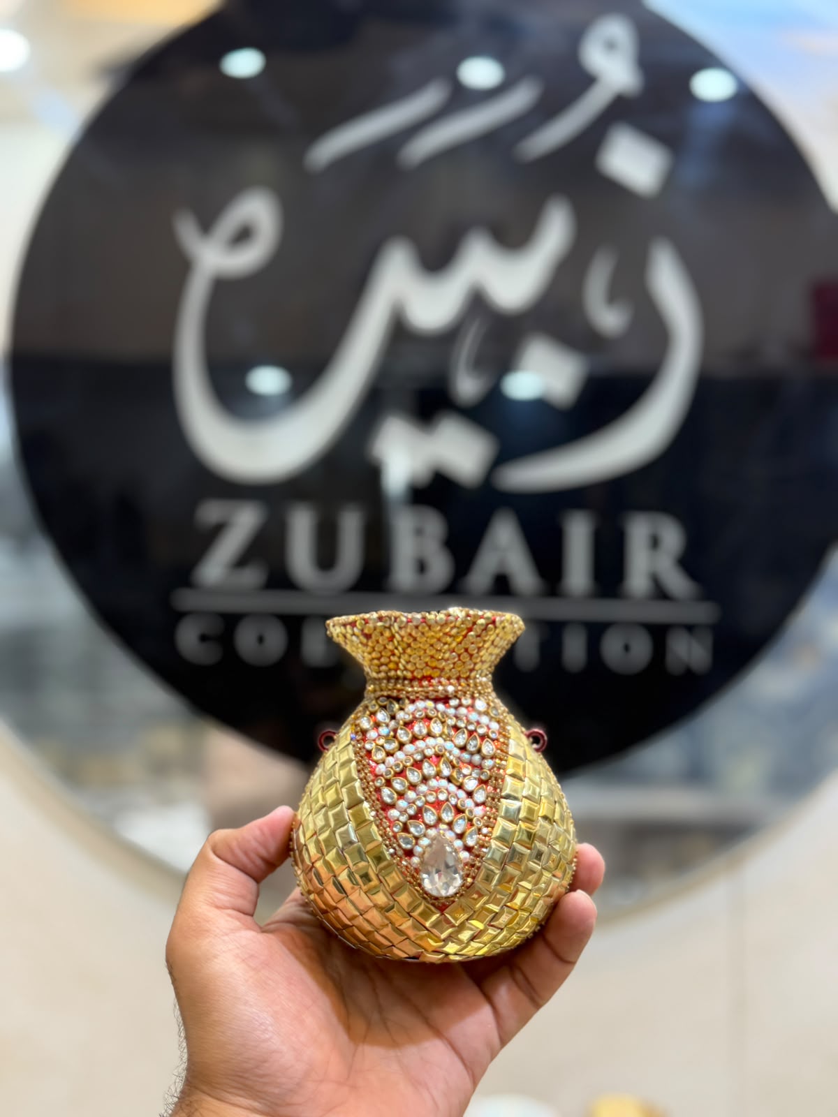 Stylish Kundan Matka Clutch_New Arrivals 15