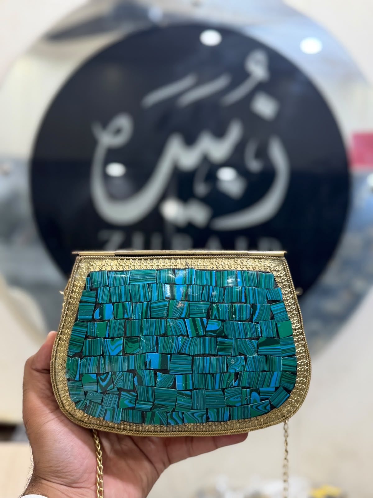 Afghani Metal Clutch_Design 1