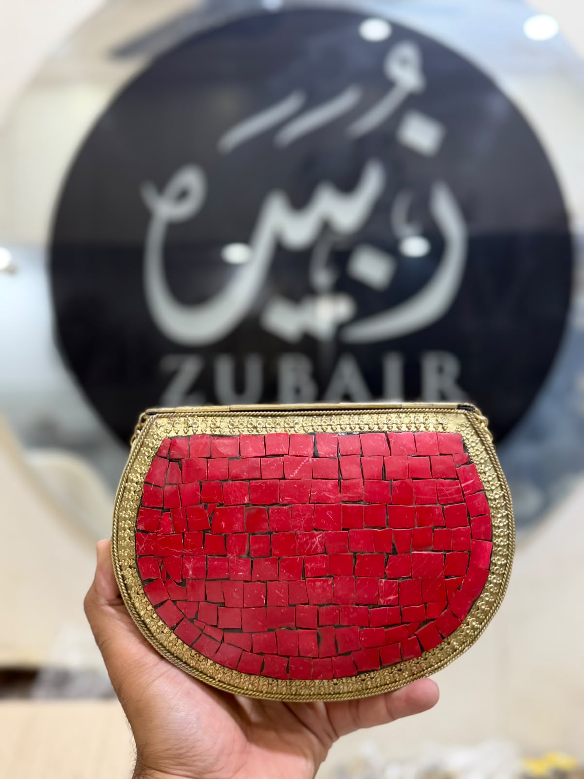 Afghani Metal Clutch_Design 5