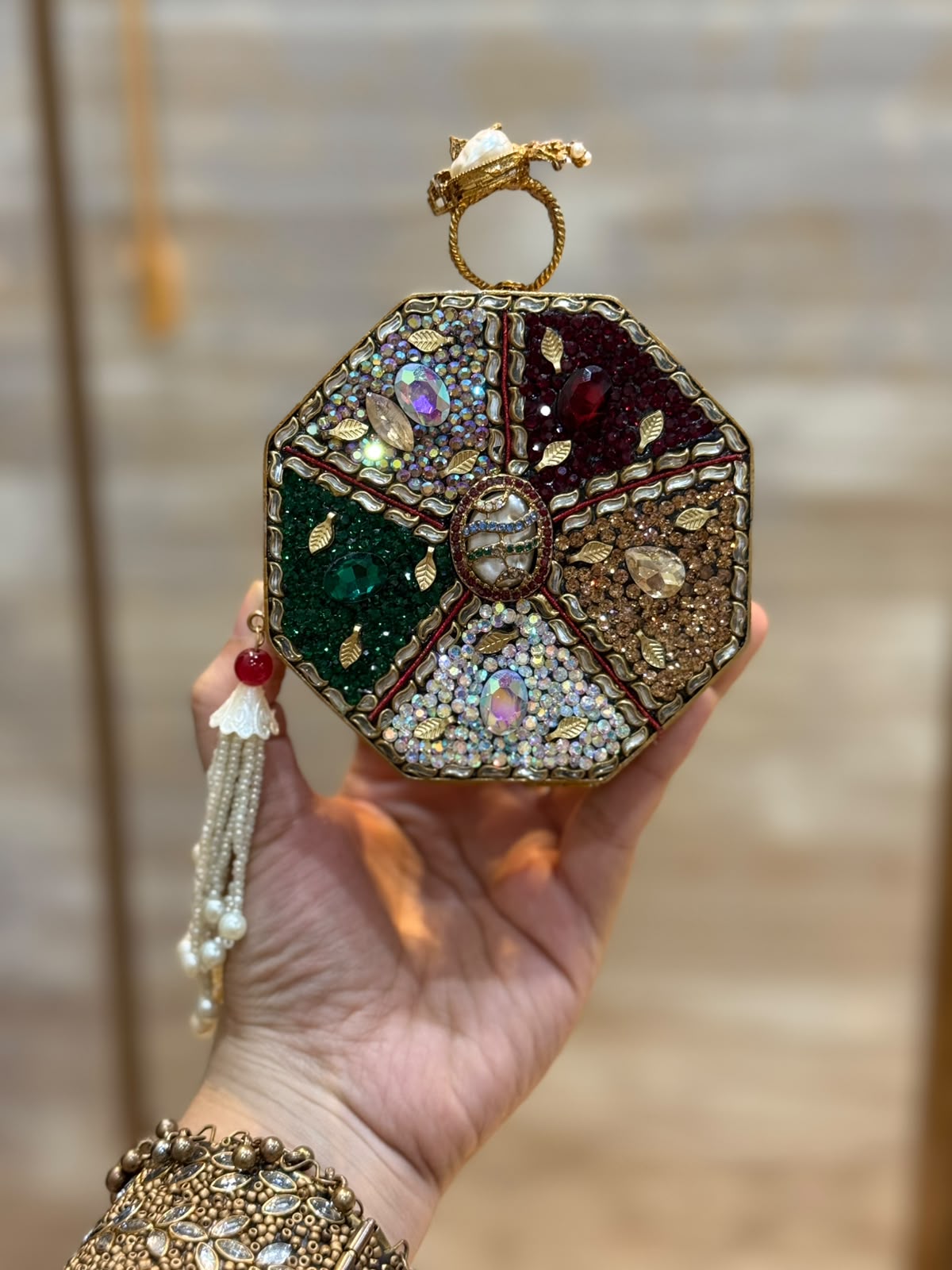 Luxury Kundan Designer Clutch_Wedding Collection_New Arrival 24