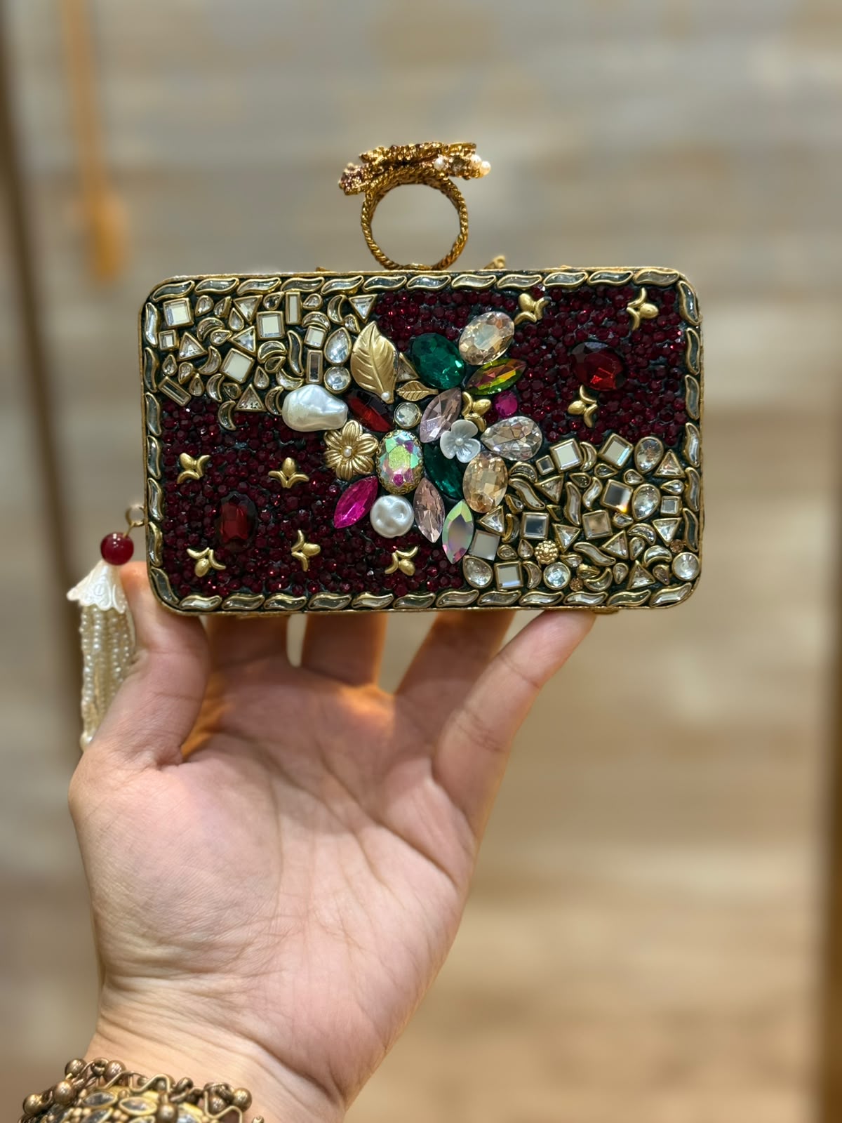 Luxury Kundan Designer Clutch_Wedding Collection_New Arrival 28