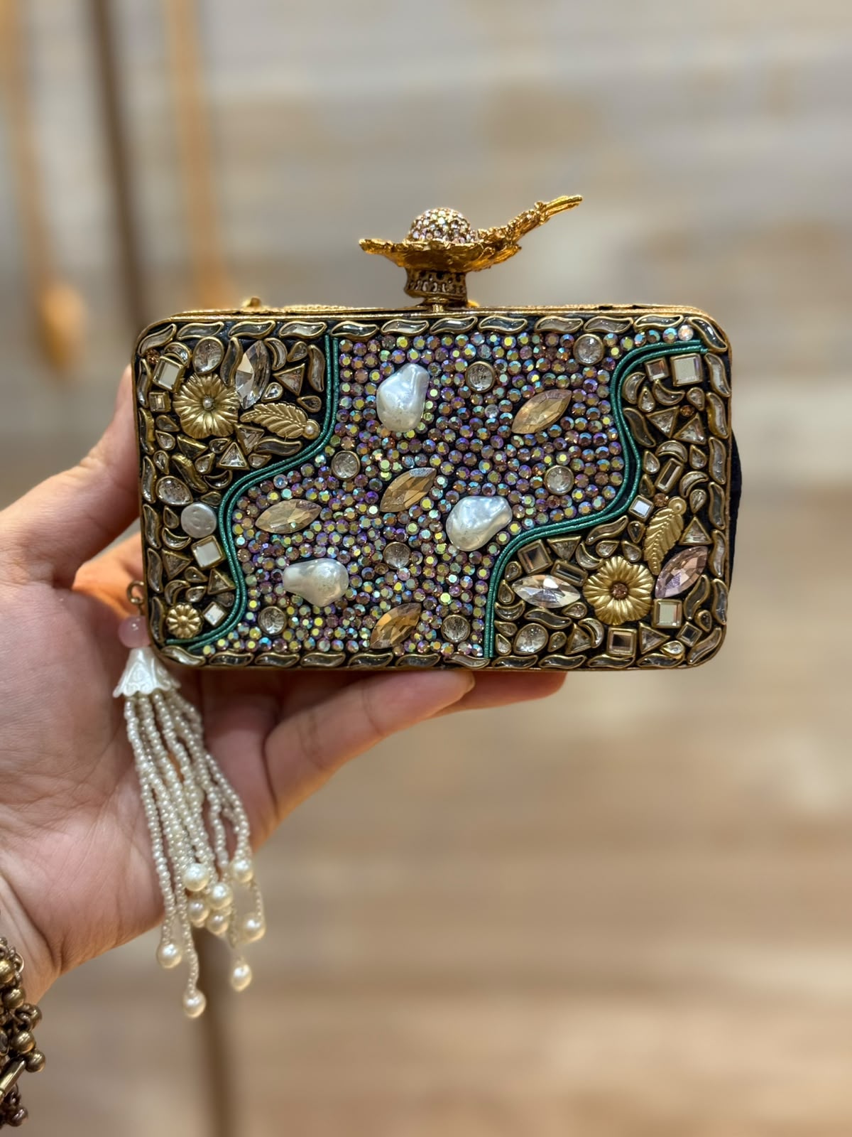 Luxury Kundan Designer Clutch_Wedding Collection_New Arrival 33