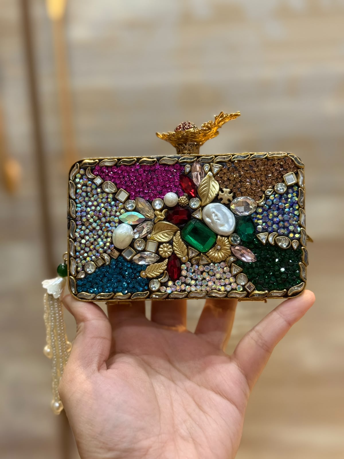 Luxury Kundan Designer Clutch_Wedding Collection_New Arrival 34