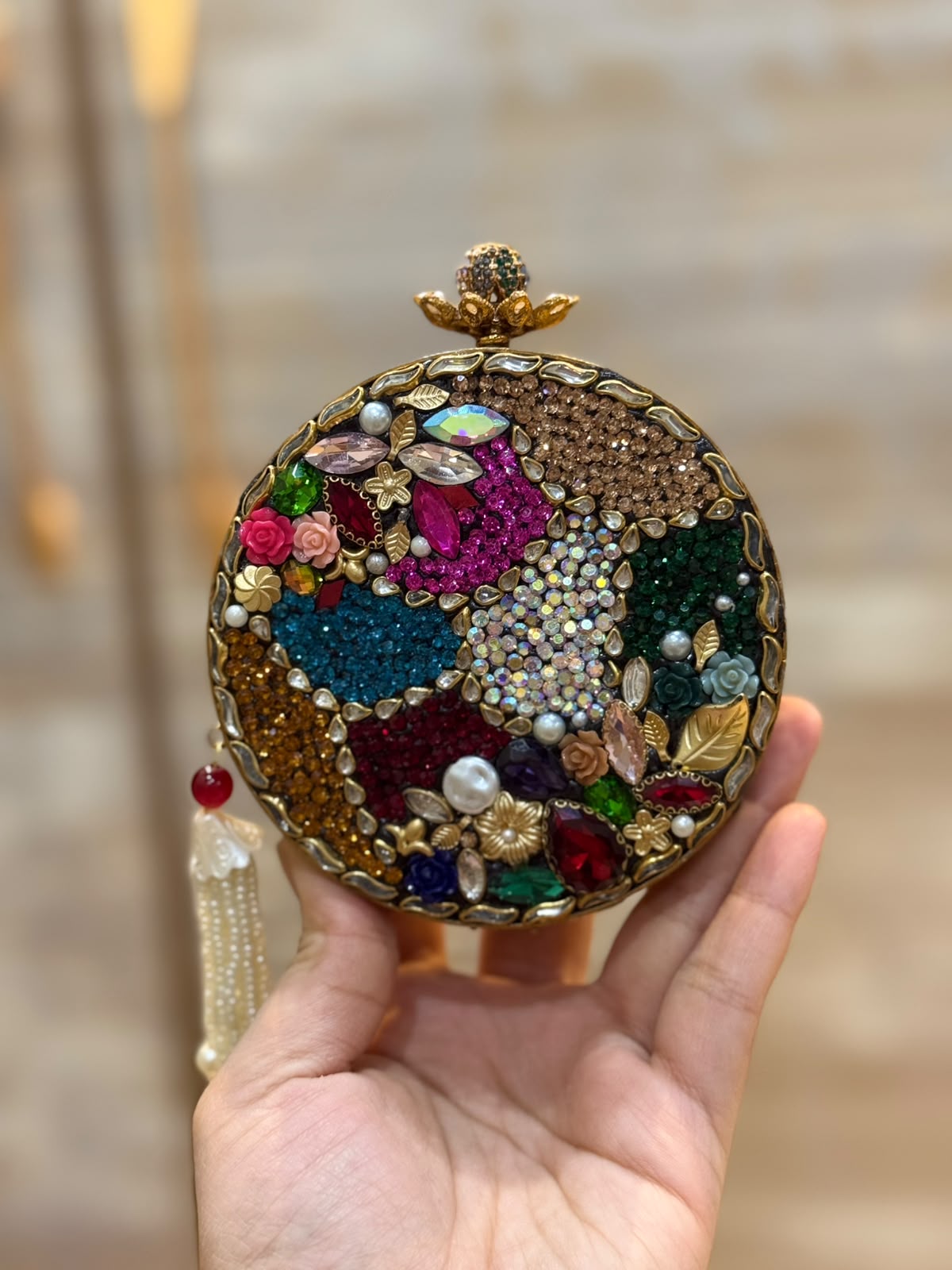 Luxury Kundan Designer Clutch_Wedding Collection_New Arrival 40
