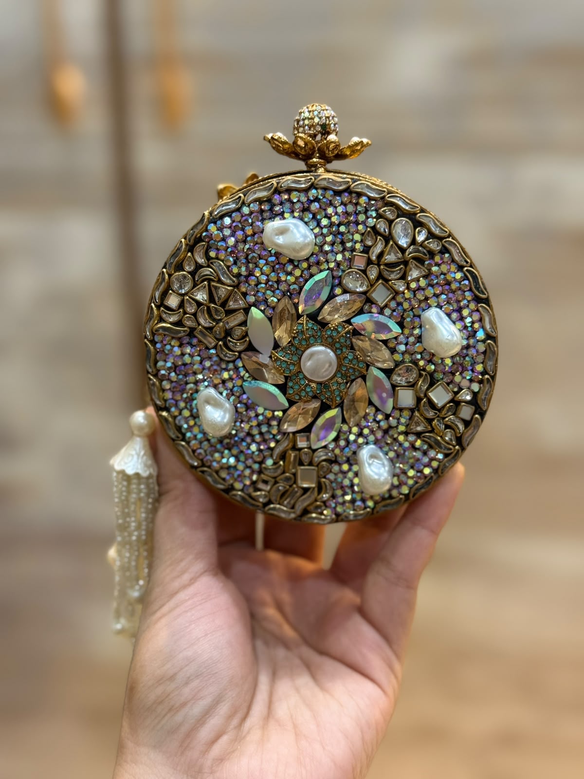 Luxury Kundan Designer Clutch_Wedding Collection_New Arrival 44